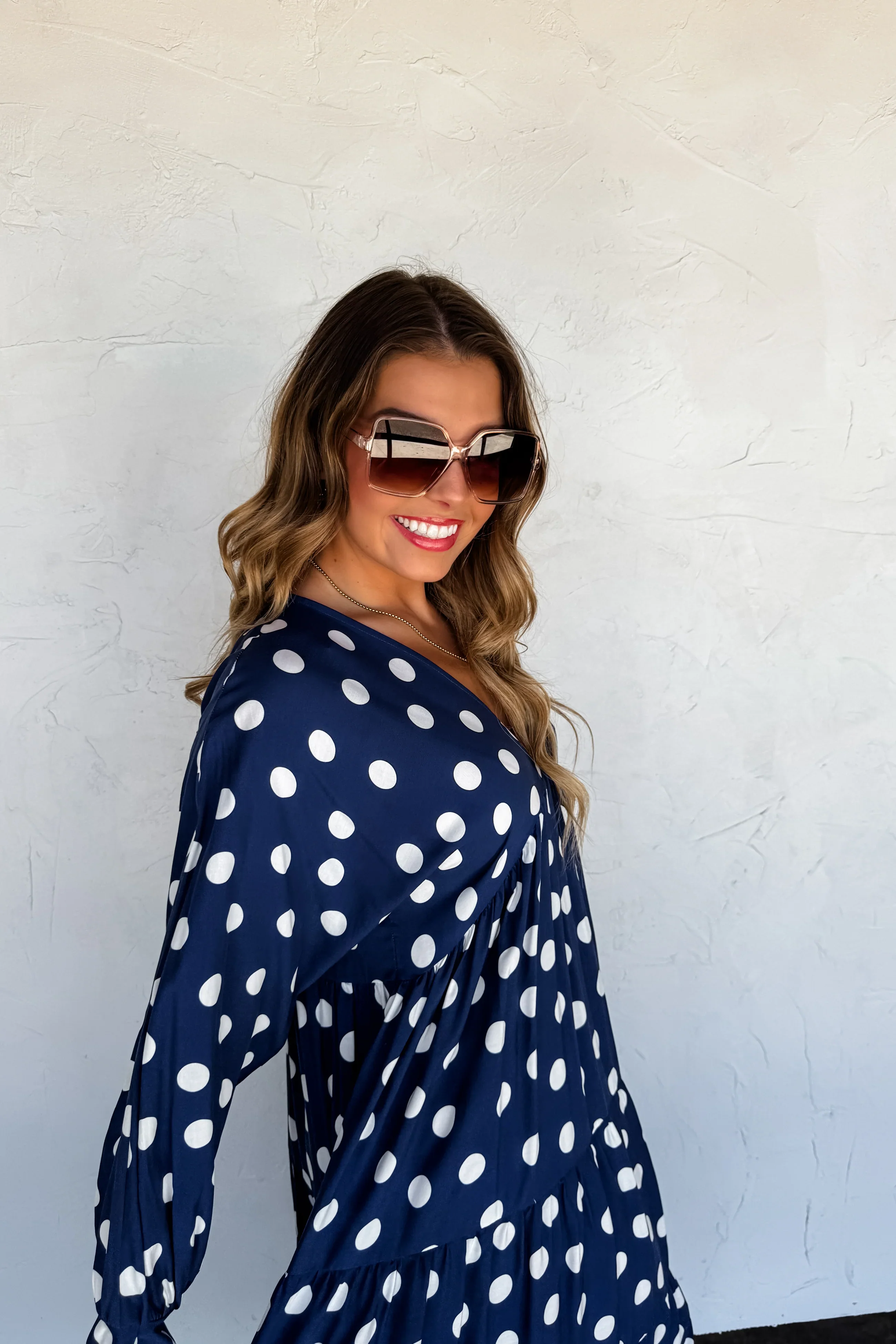 PREORDER: Kora Polka Dot Dress - Image 4