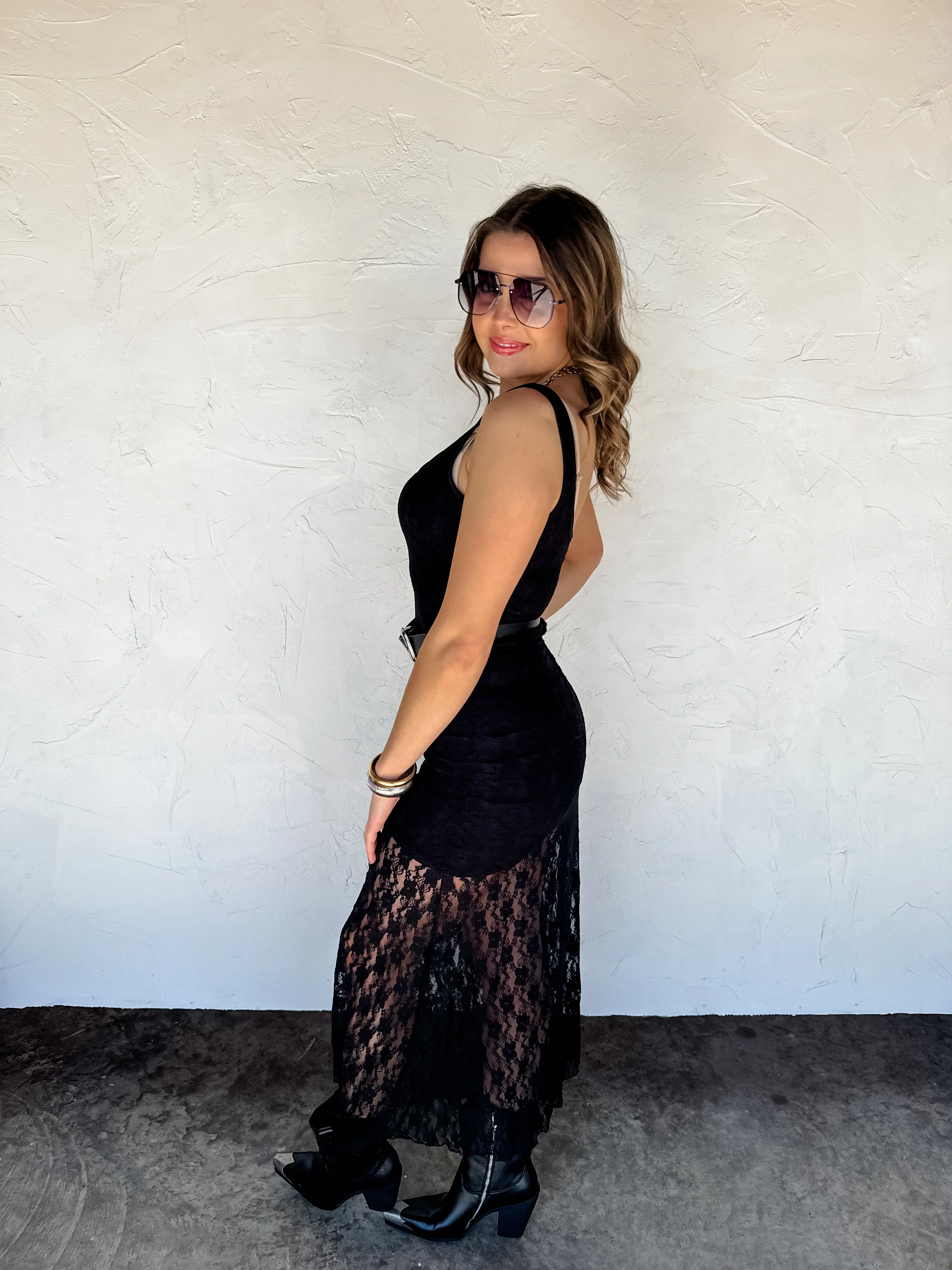 PREORDER: Leely Lace Dress in Three Colors - Image 10