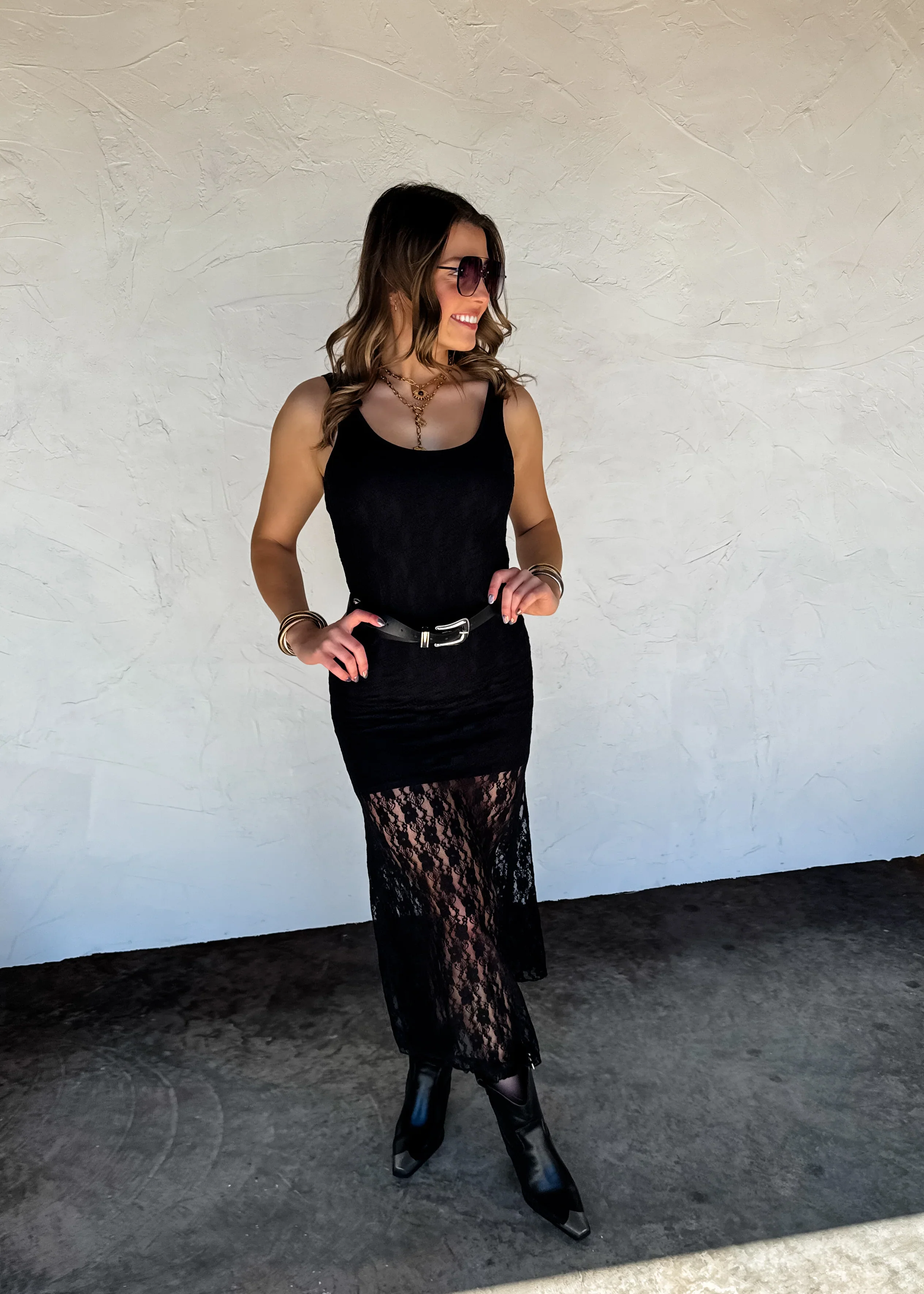 PREORDER: Leely Lace Dress in Three Colors - Image 11