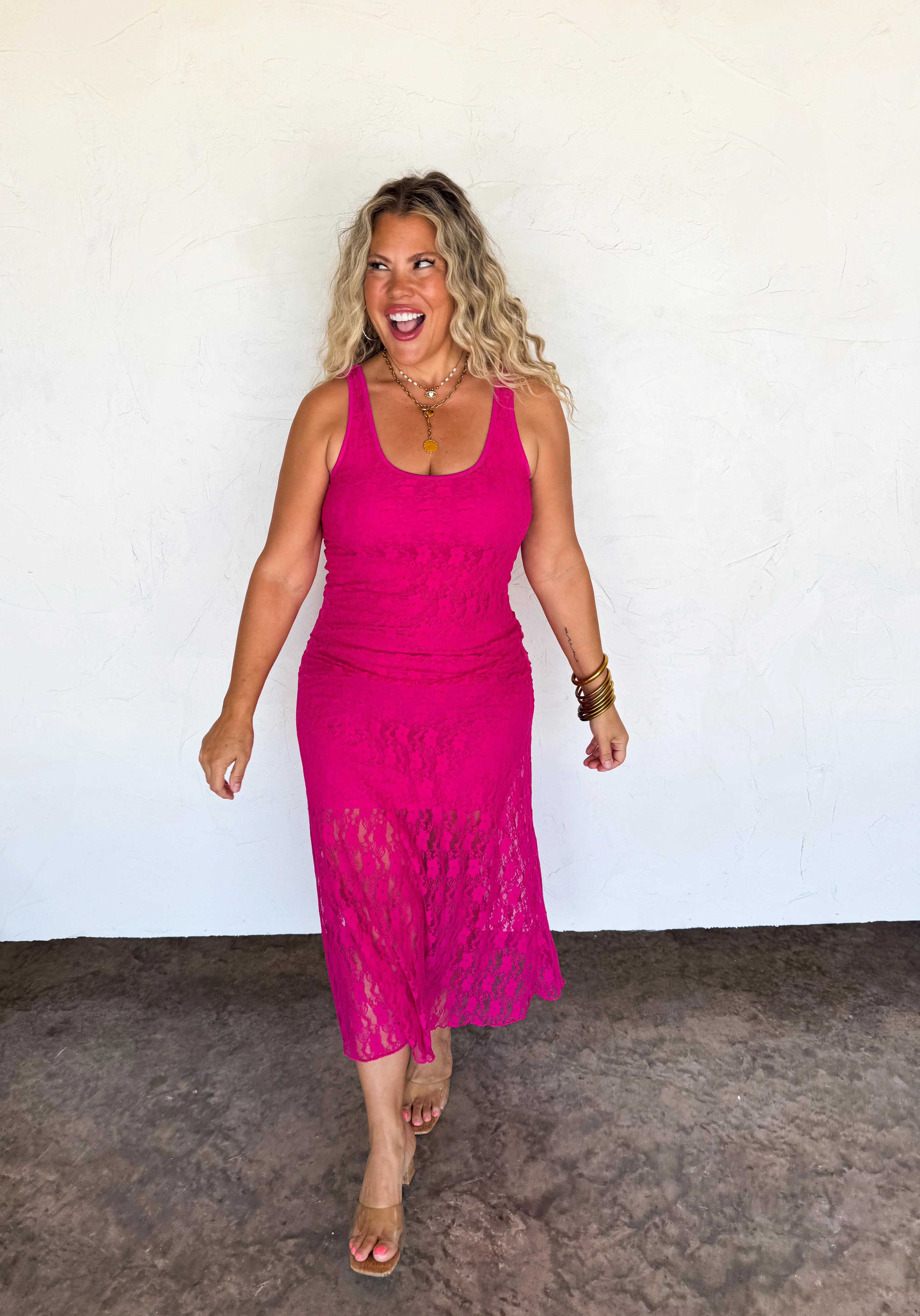 PREORDER: Leely Lace Dress in Three Colors - Image 14