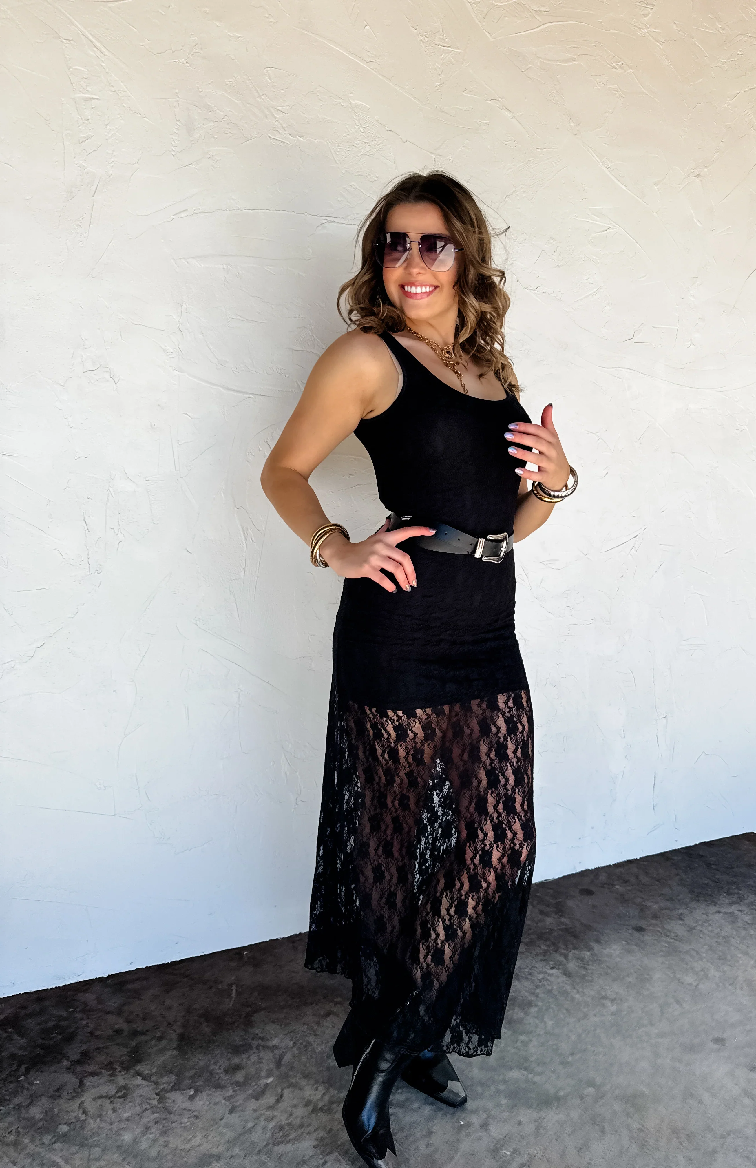 PREORDER: Leely Lace Dress in Three Colors - Image 8
