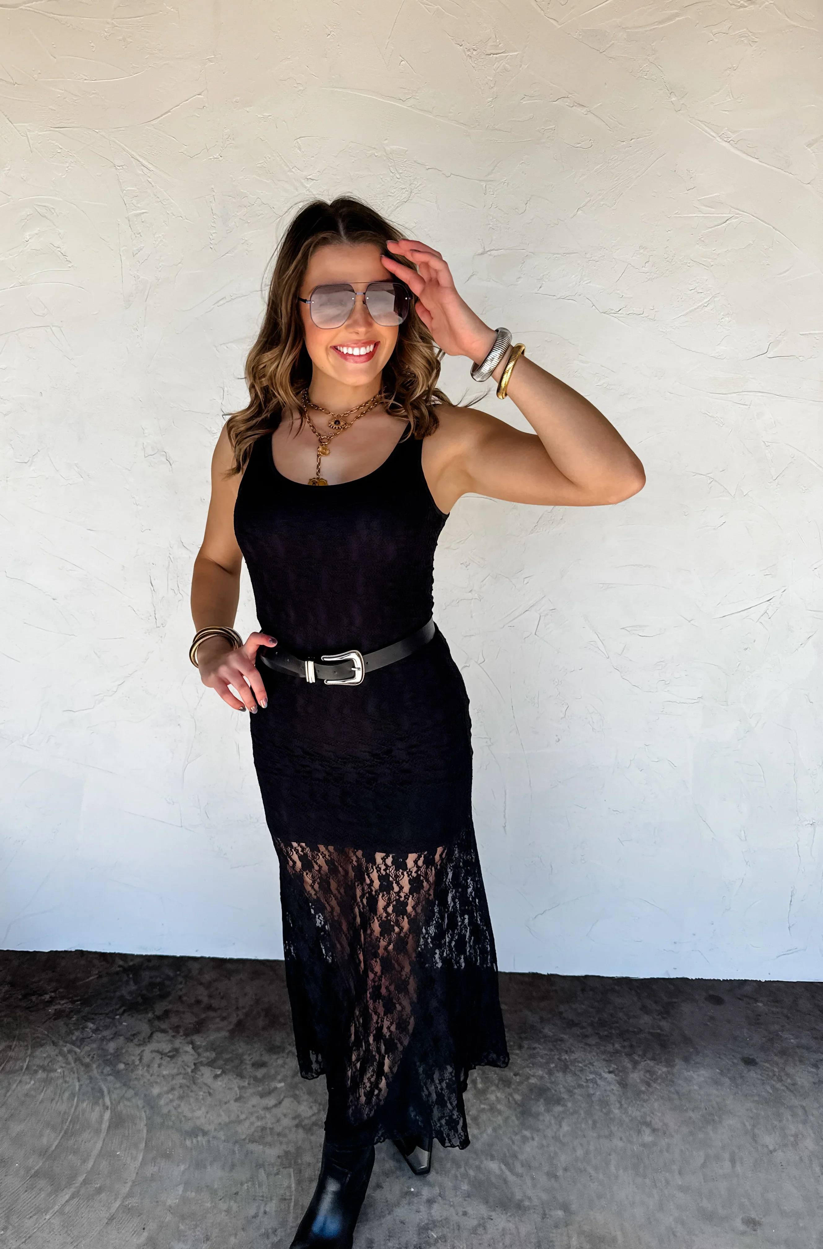 PREORDER: Leely Lace Dress in Three Colors - Image 9