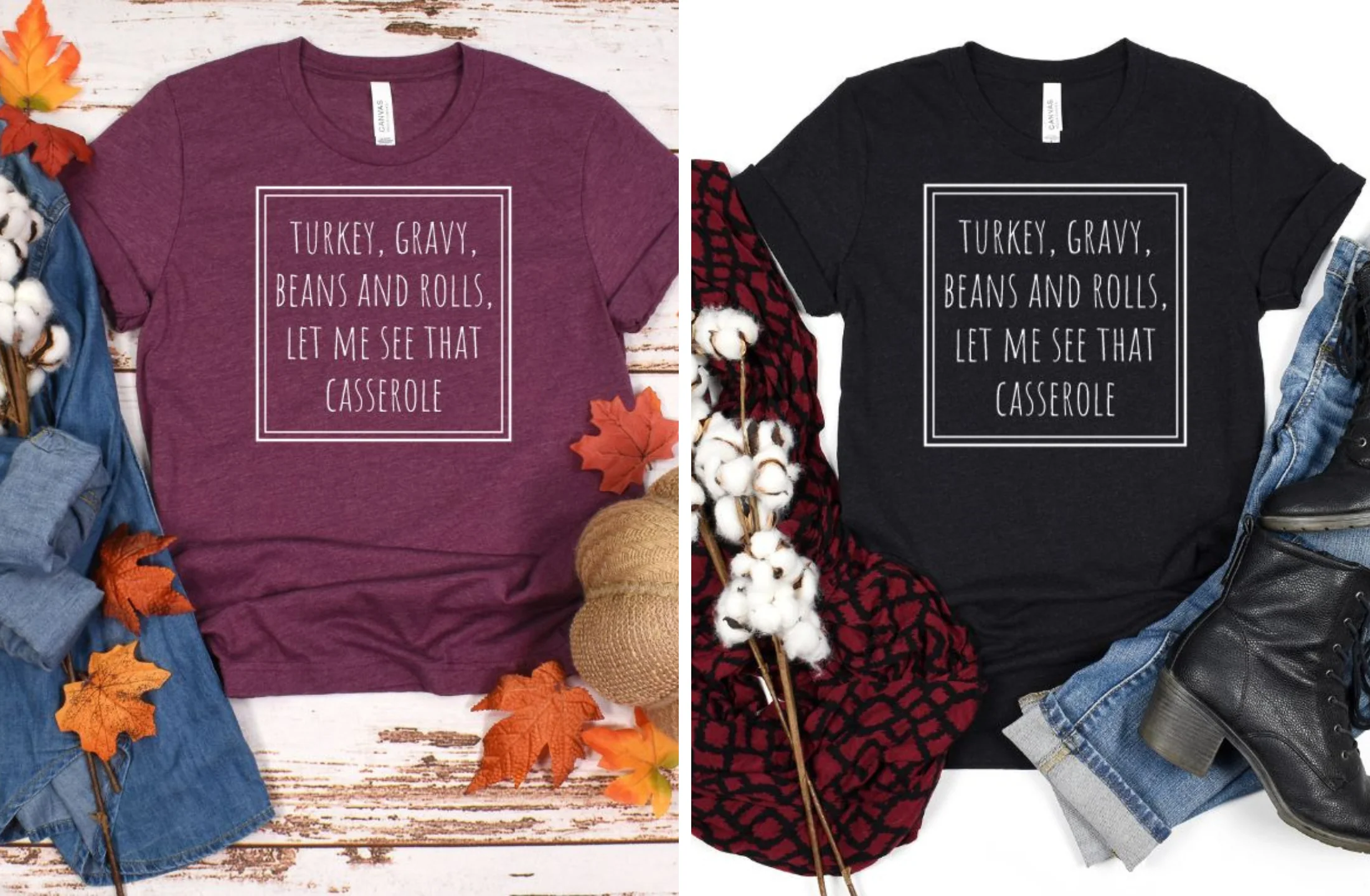 Let Me See That Casserole Graphic Tee In Two Colors - RTS