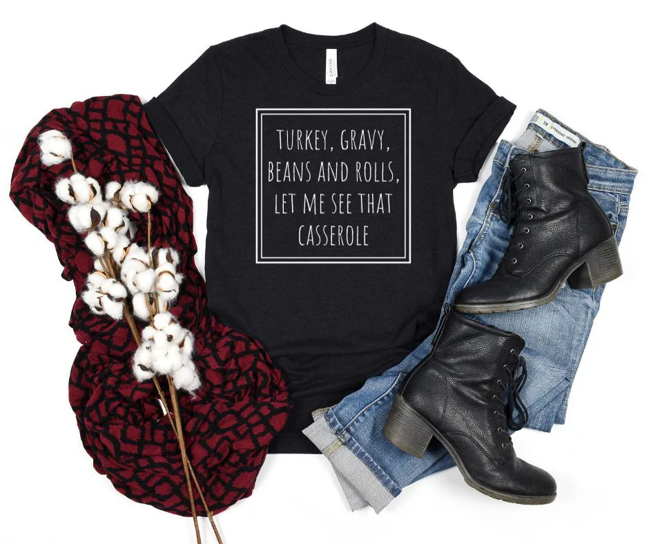 Let Me See That Casserole Graphic Tee In Two Colors - RTS - Image 3