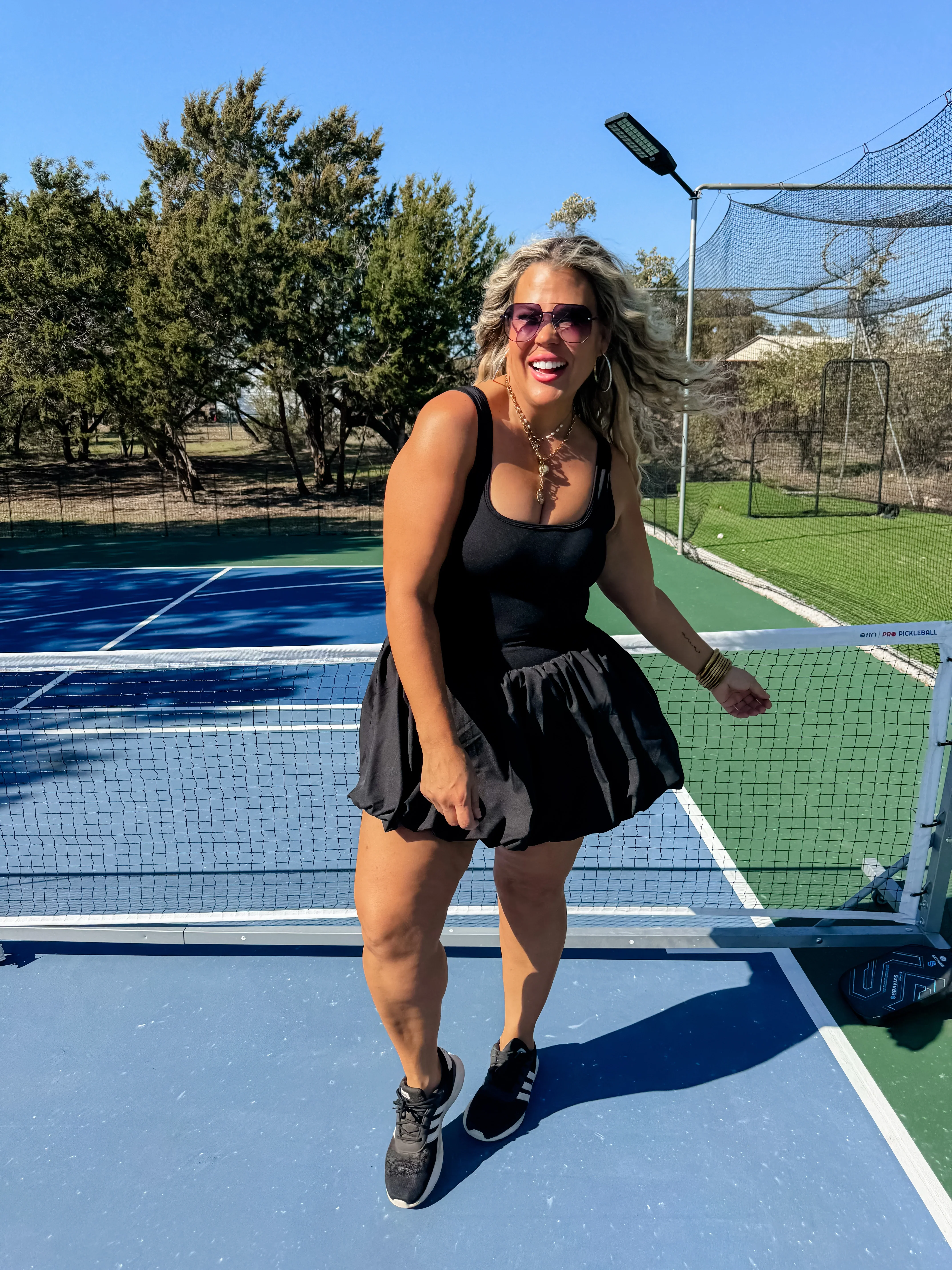 PREORDER: Let's Play Bubble Skort Dress in Two Colors - Image 2