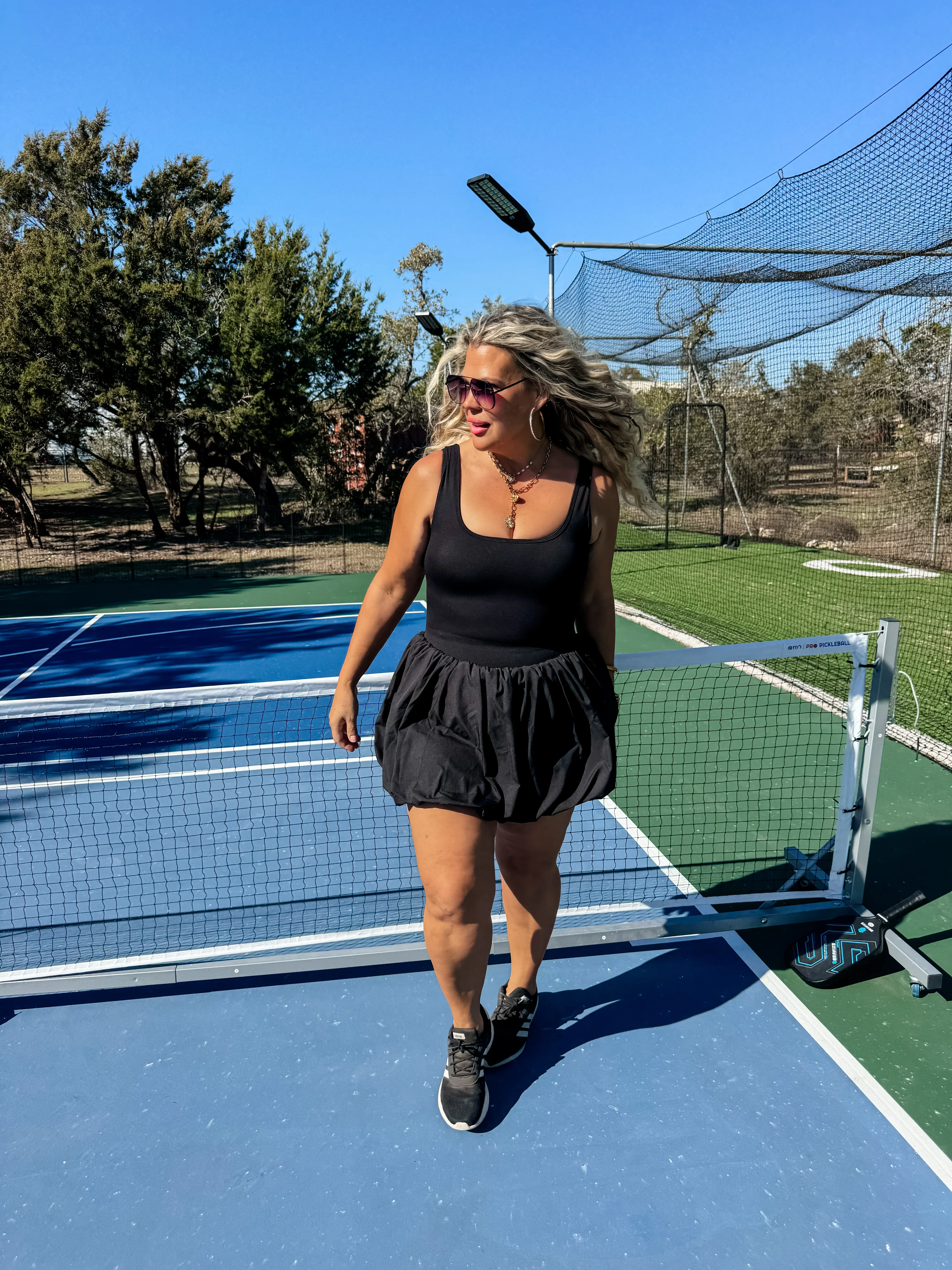 PREORDER: Let's Play Bubble Skort Dress in Two Colors - Image 3