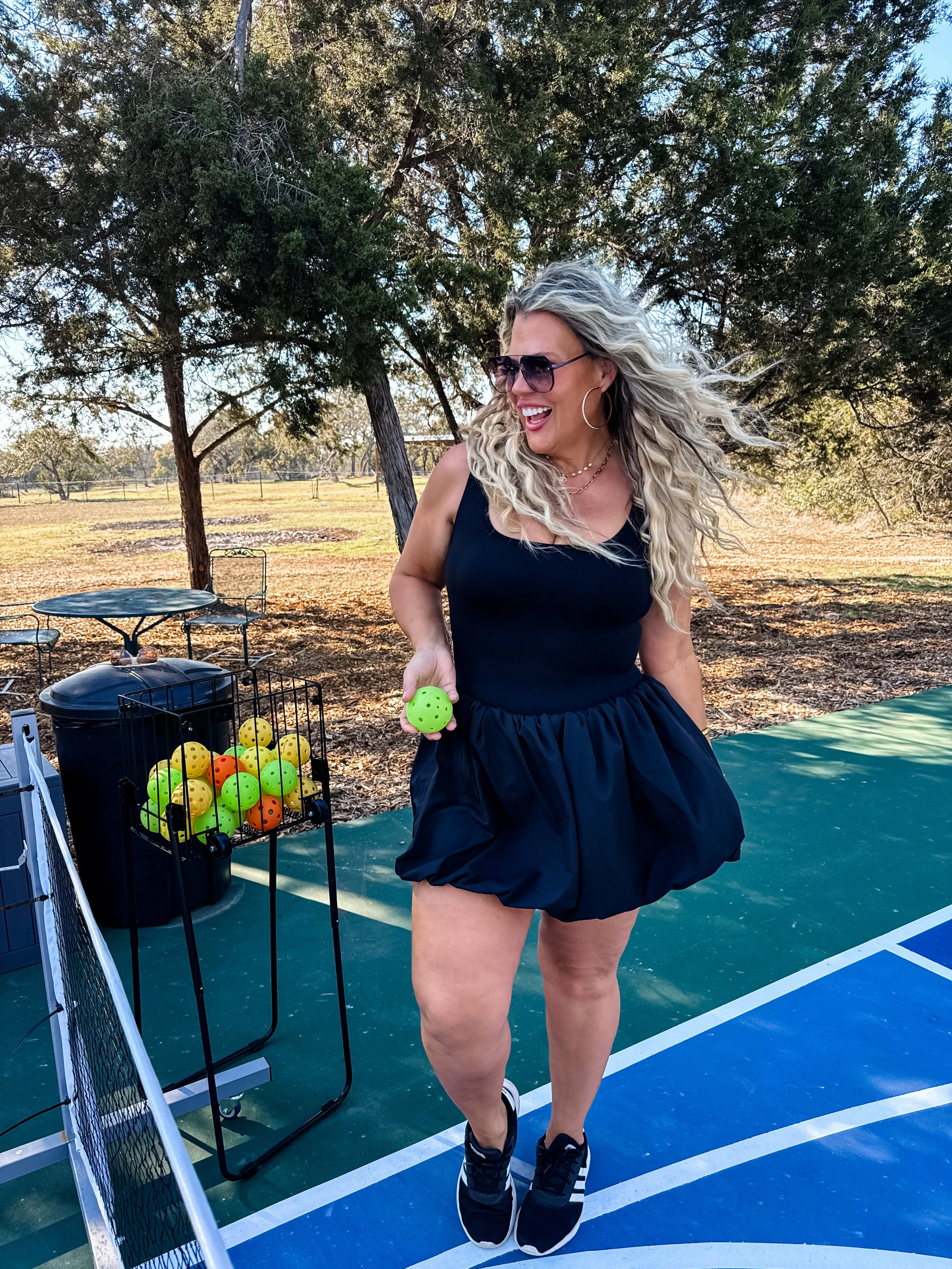 PREORDER: Let's Play Bubble Skort Dress in Two Colors - Image 6
