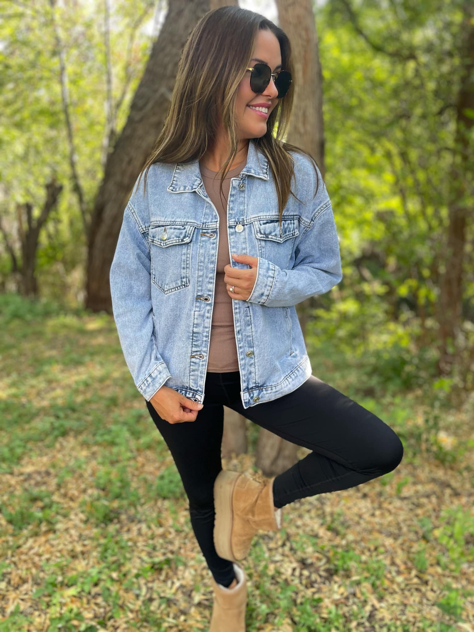 Light Wash Denim Jacket - RTS - Image 6