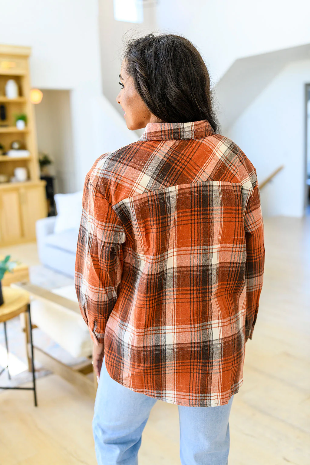 Lightweight Plaid Flannel In Four Colors - RTS - Image 5