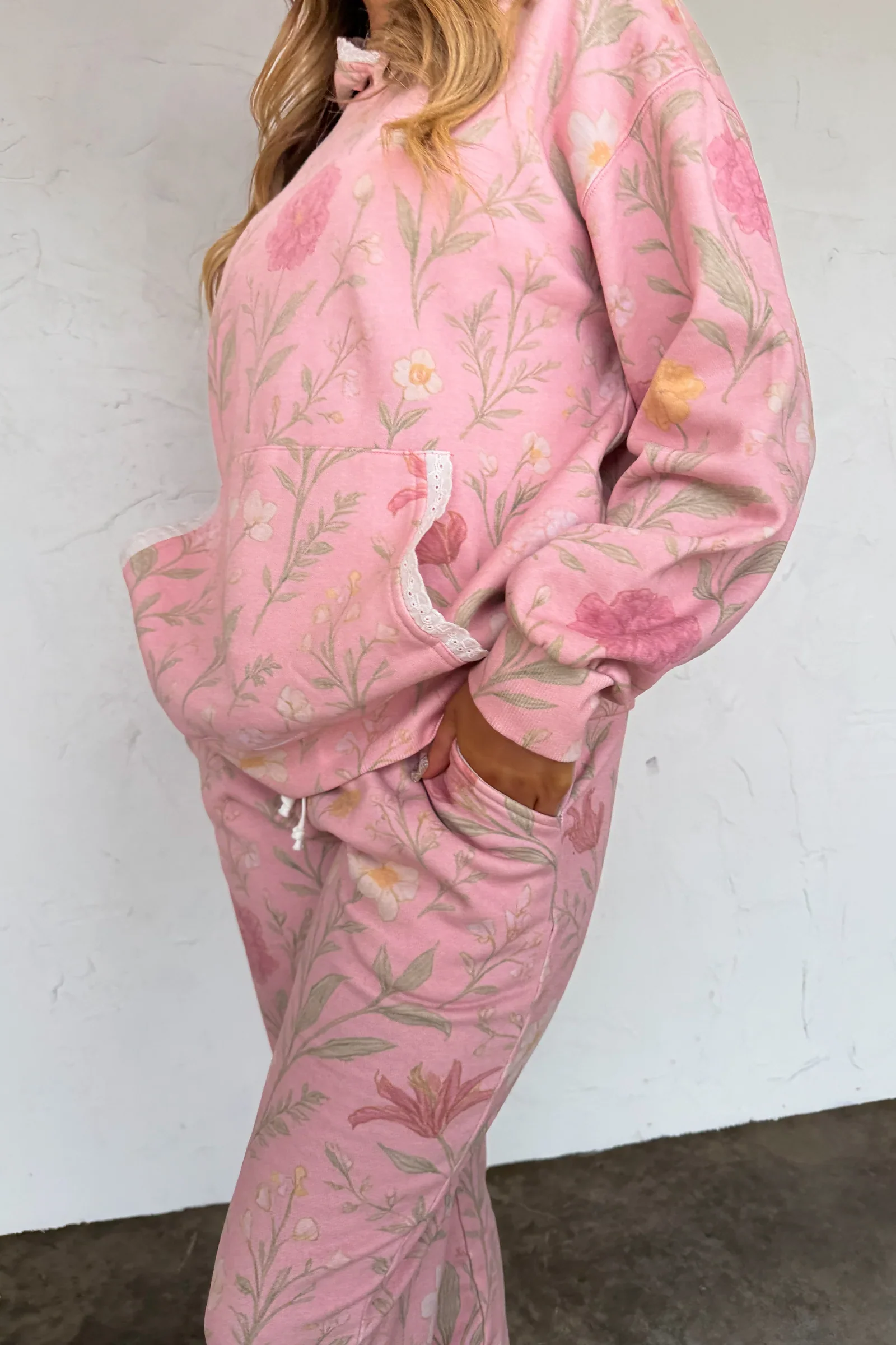 PREORDER: Lila Lace Hoodie Pullover - Image 5
