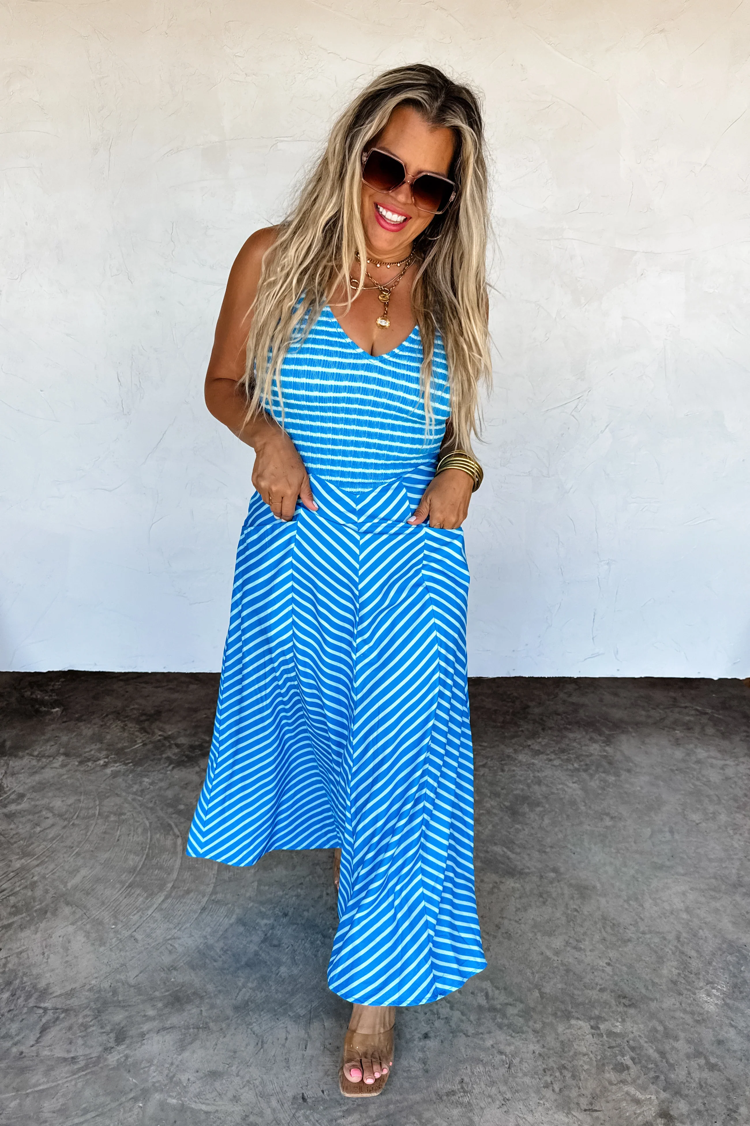 PREORDER: Luciana Stripe Dress - Image 3