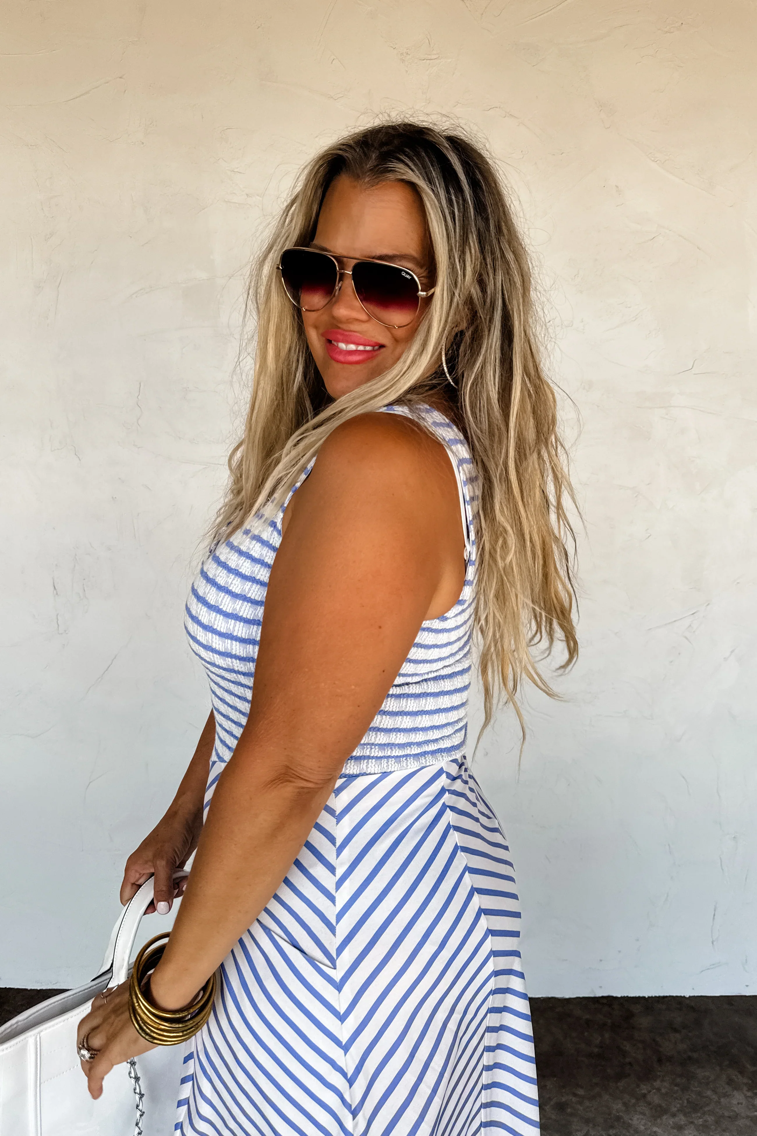 PREORDER: Luciana Stripe Dress - Image 6