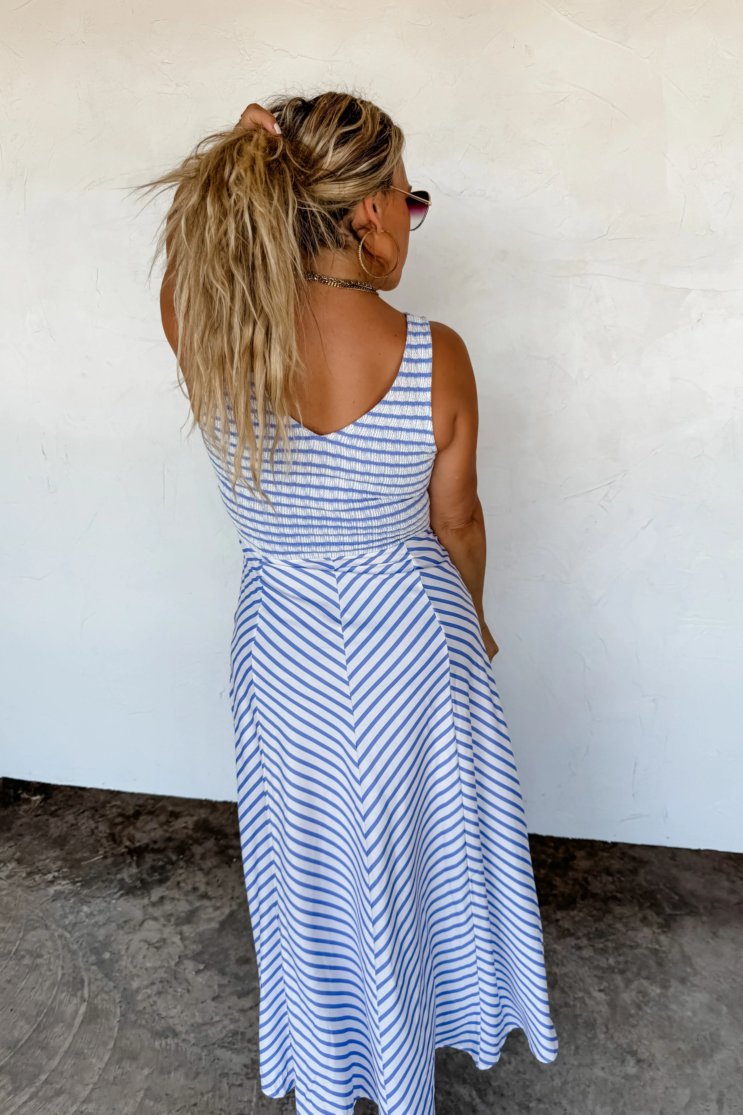 PREORDER: Luciana Stripe Dress - Image 7