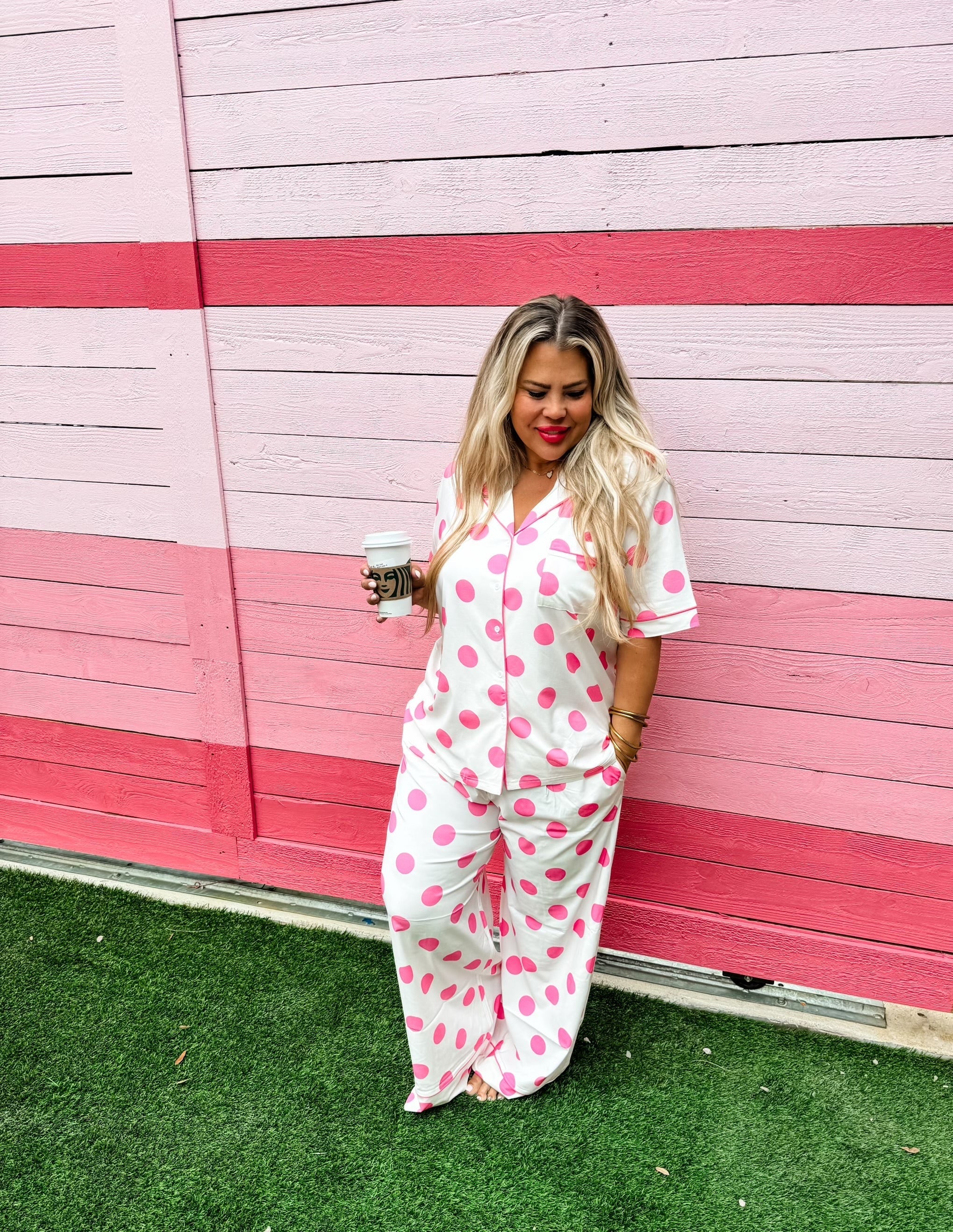 PREORDER: Luxe Pajama Lounge Set in Two Prints - Image 5