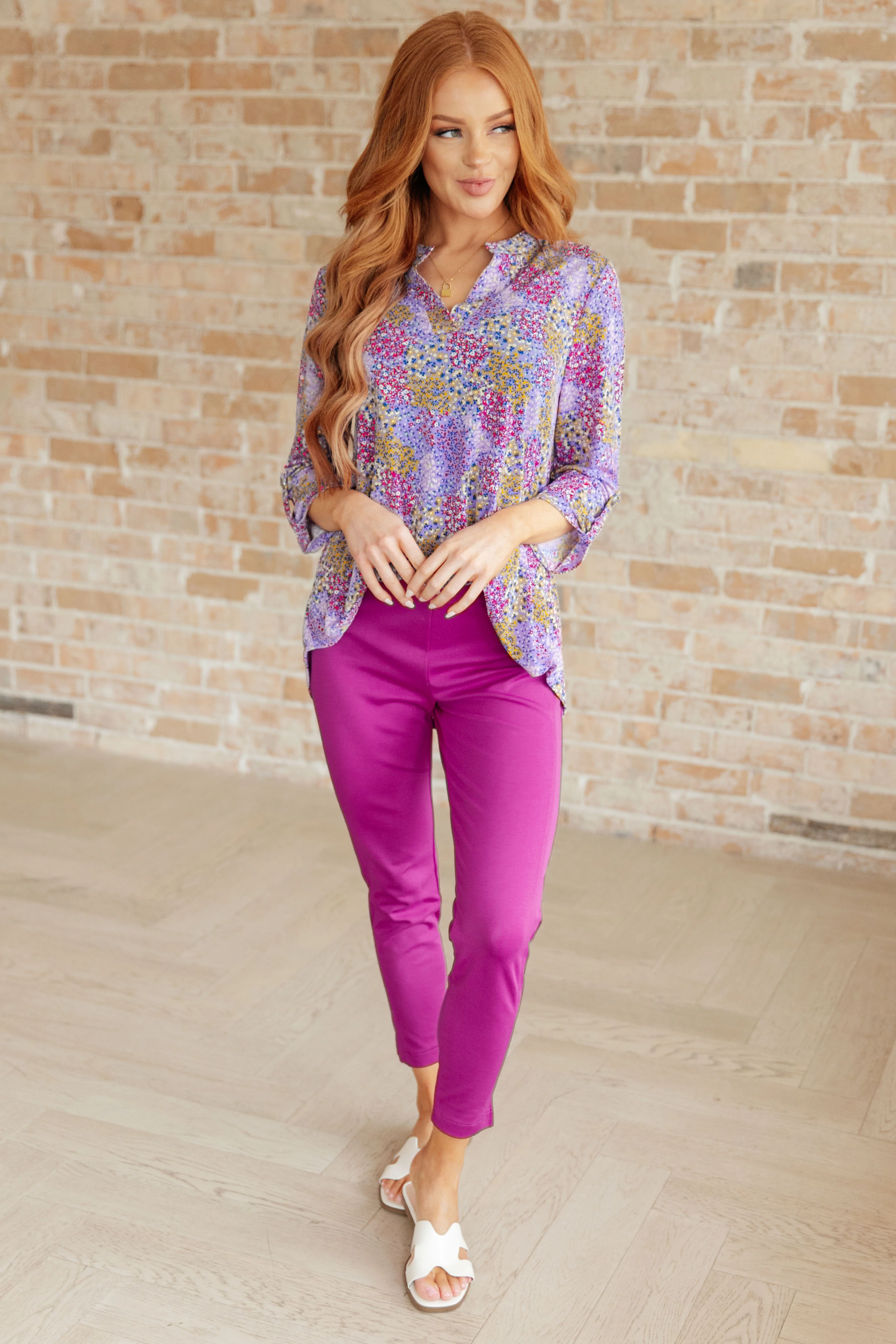 Magic Ankle Crop Skinny 26" Pants in Twelve Colors - RTS - Image 36