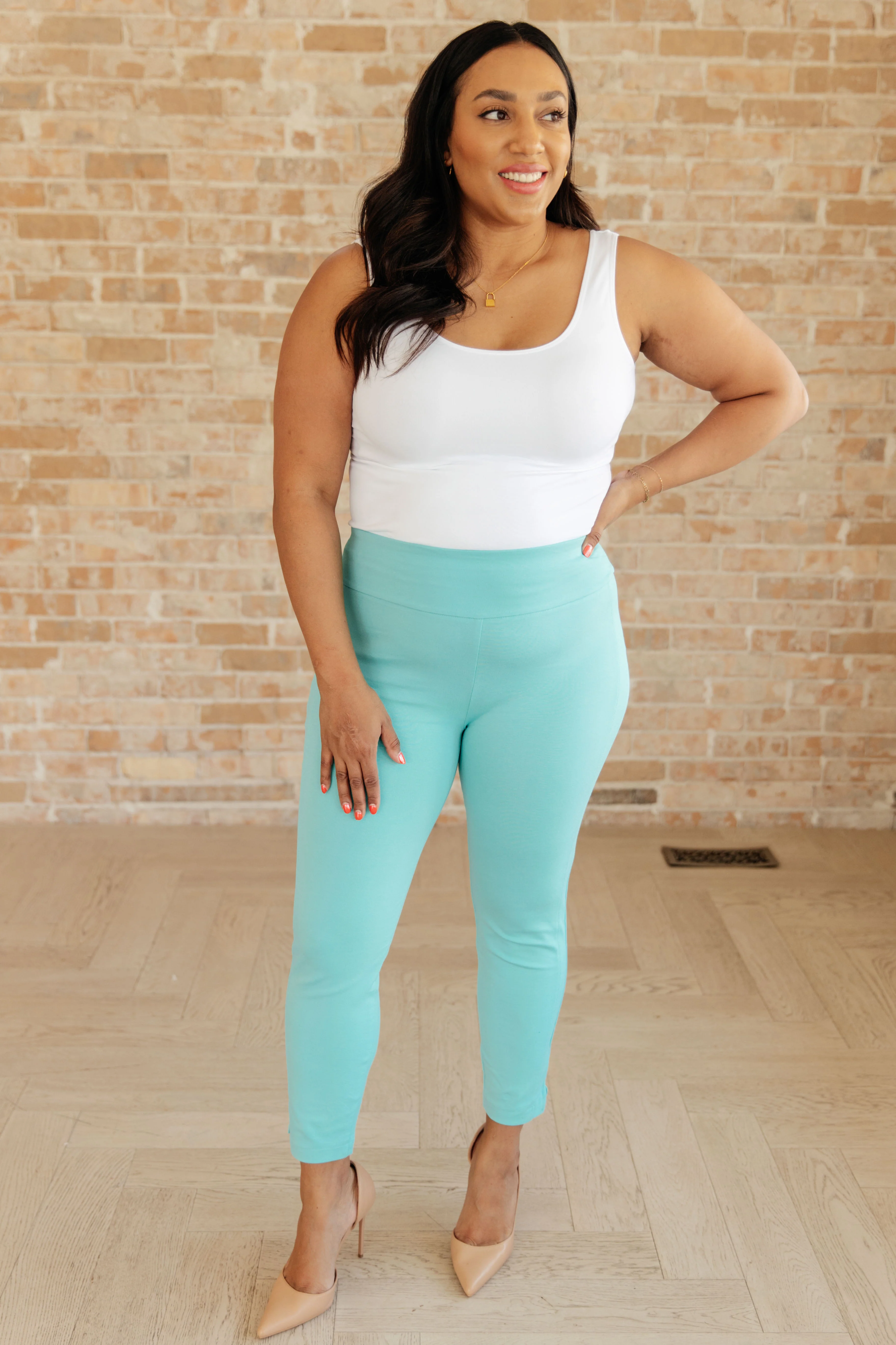 Magic Ankle Crop Skinny 26" Pants in Twelve Colors - RTS - Image 53