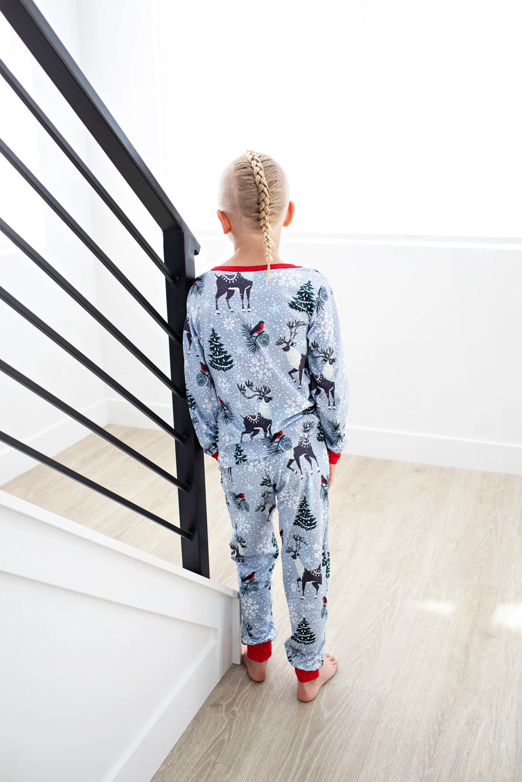 PREORDER: Matching Family Christmas Pajamas in Winter Wonderland - Image 6