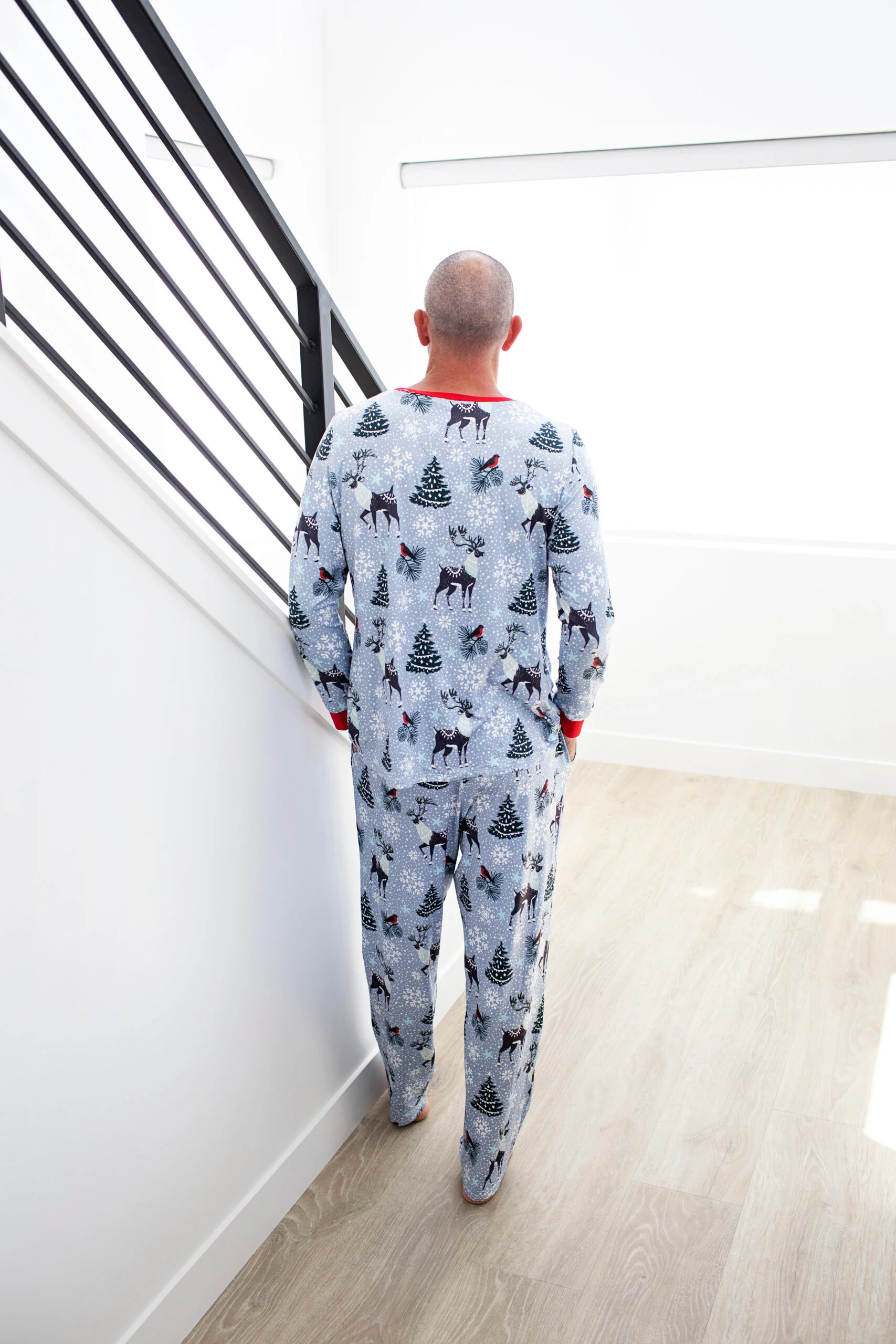 PREORDER: Matching Family Christmas Pajamas in Winter Wonderland - Image 8