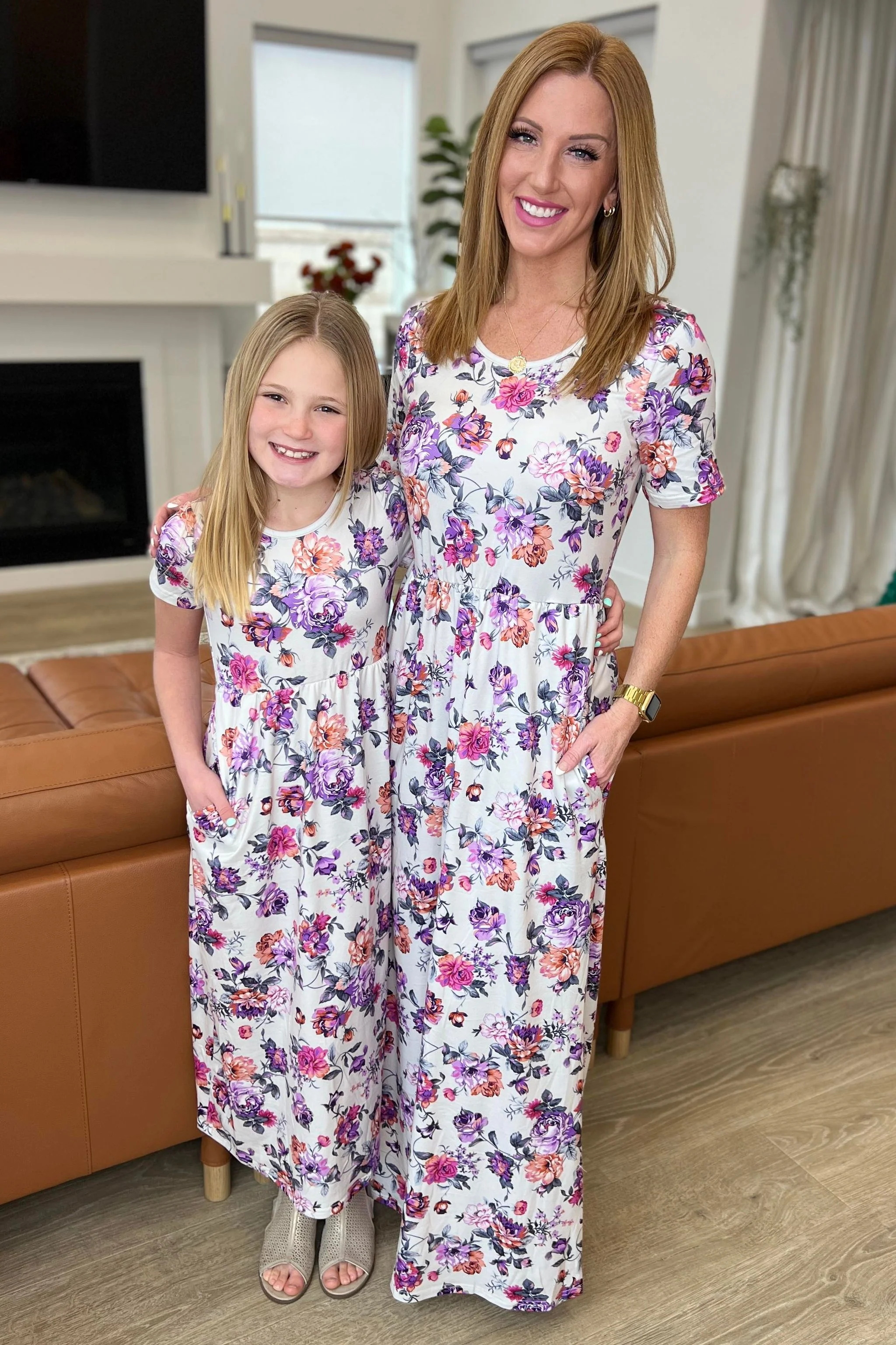 PREORDER: Matching Maxi Dress in Assorted Prints - Image 11