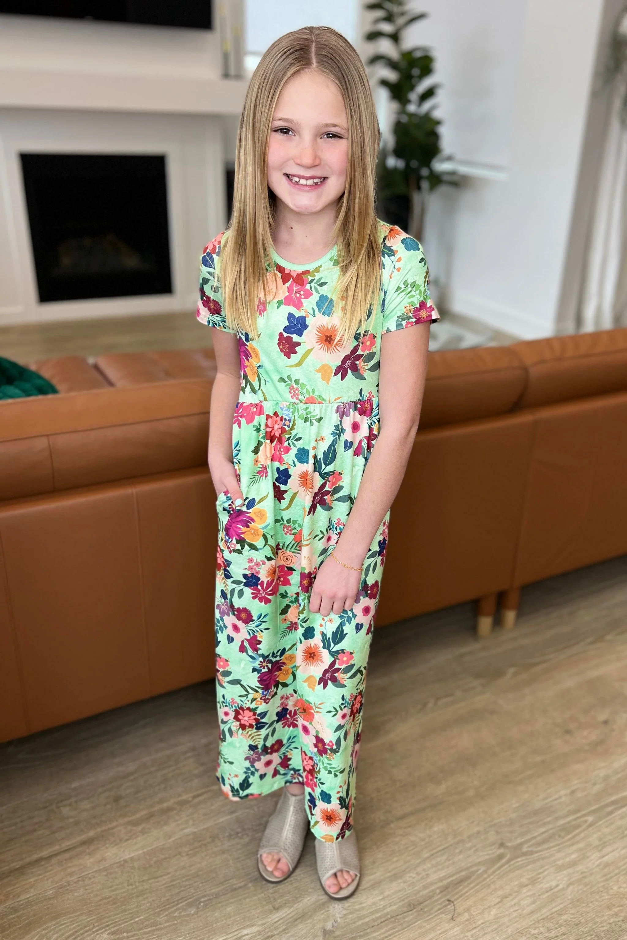 PREORDER: Matching Maxi Dress in Assorted Prints - Image 4