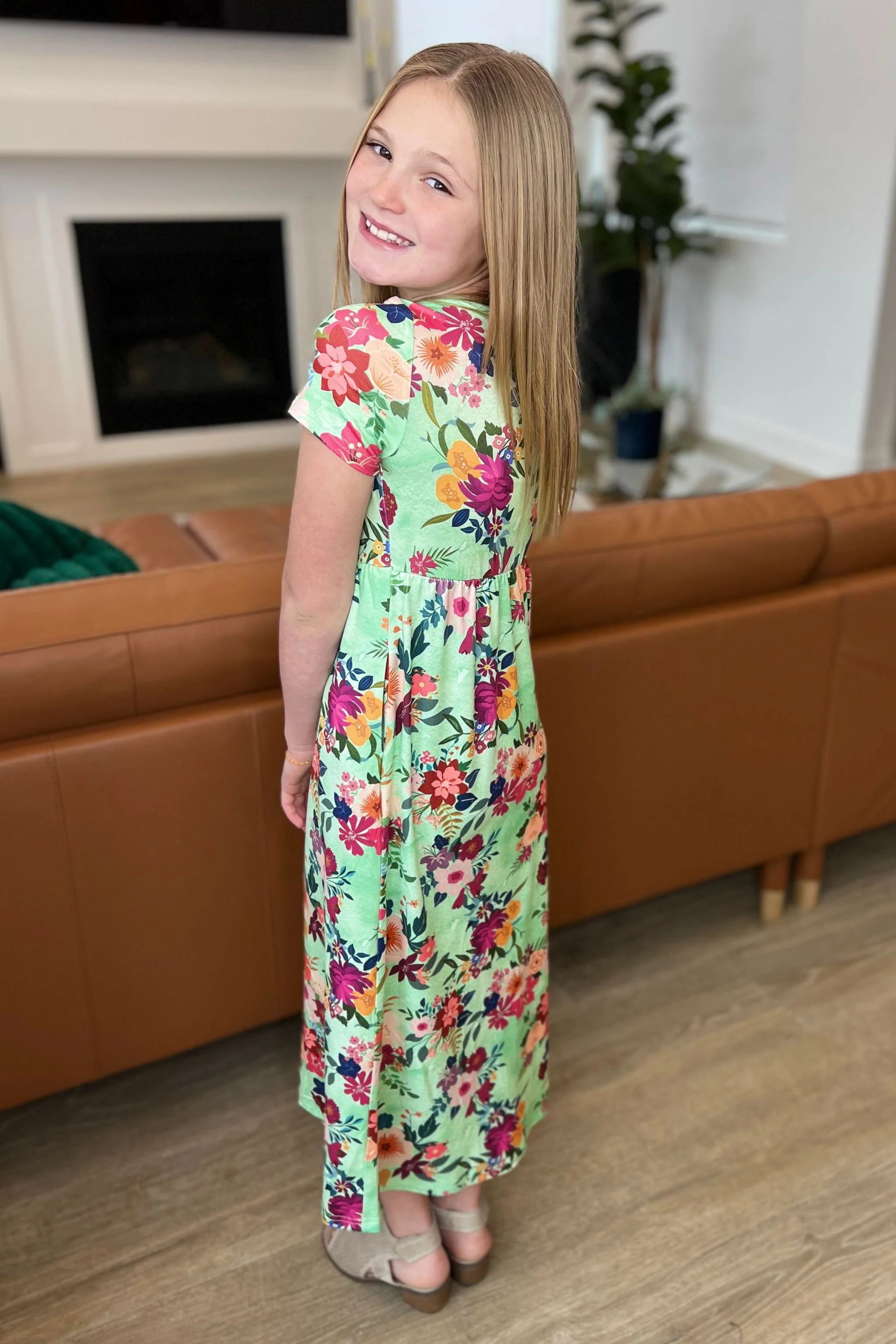 PREORDER: Matching Maxi Dress in Assorted Prints - Image 5