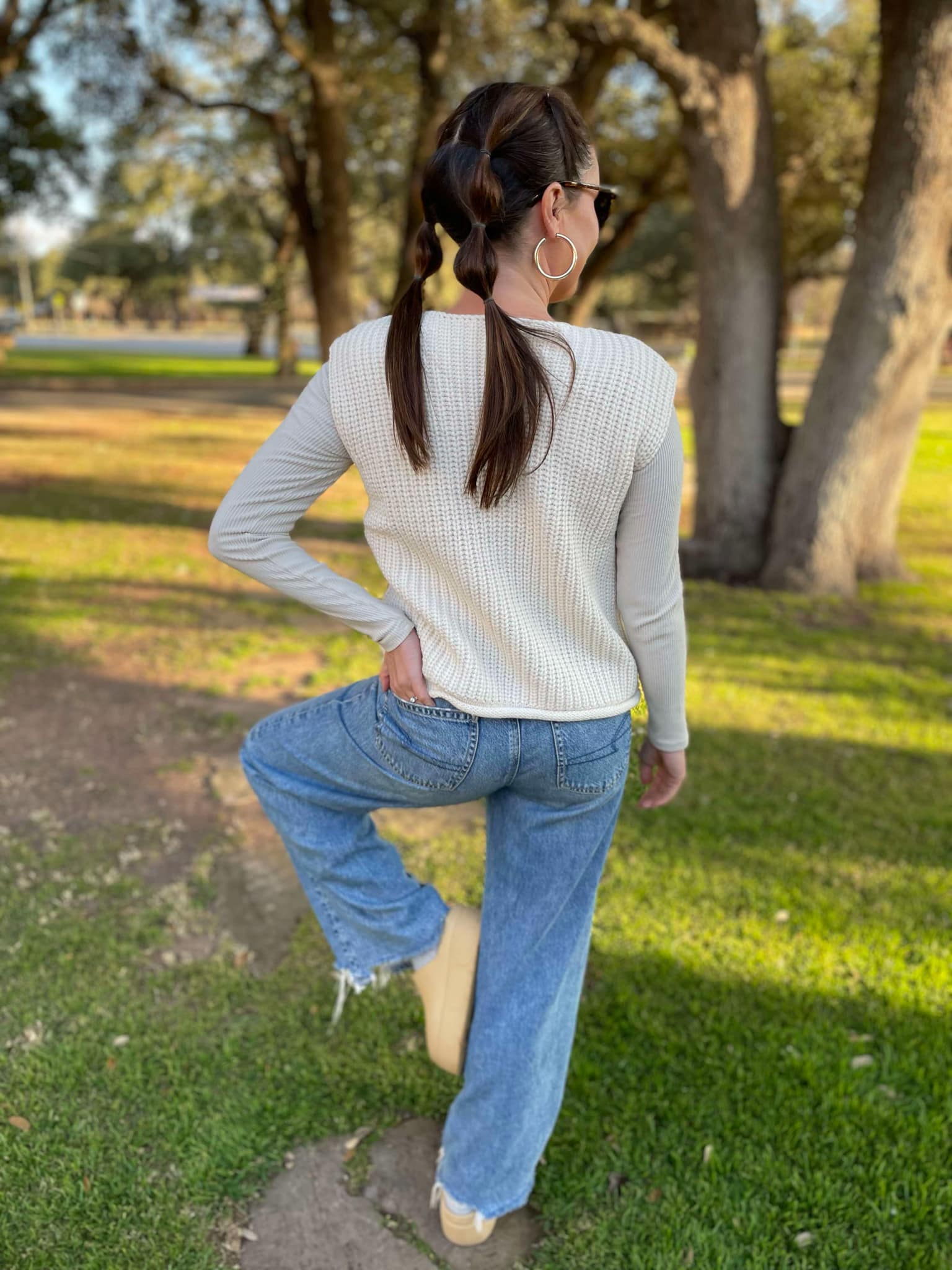 PREORDER: Meet In The Middle Sweater Vest in Two Colors - Image 8