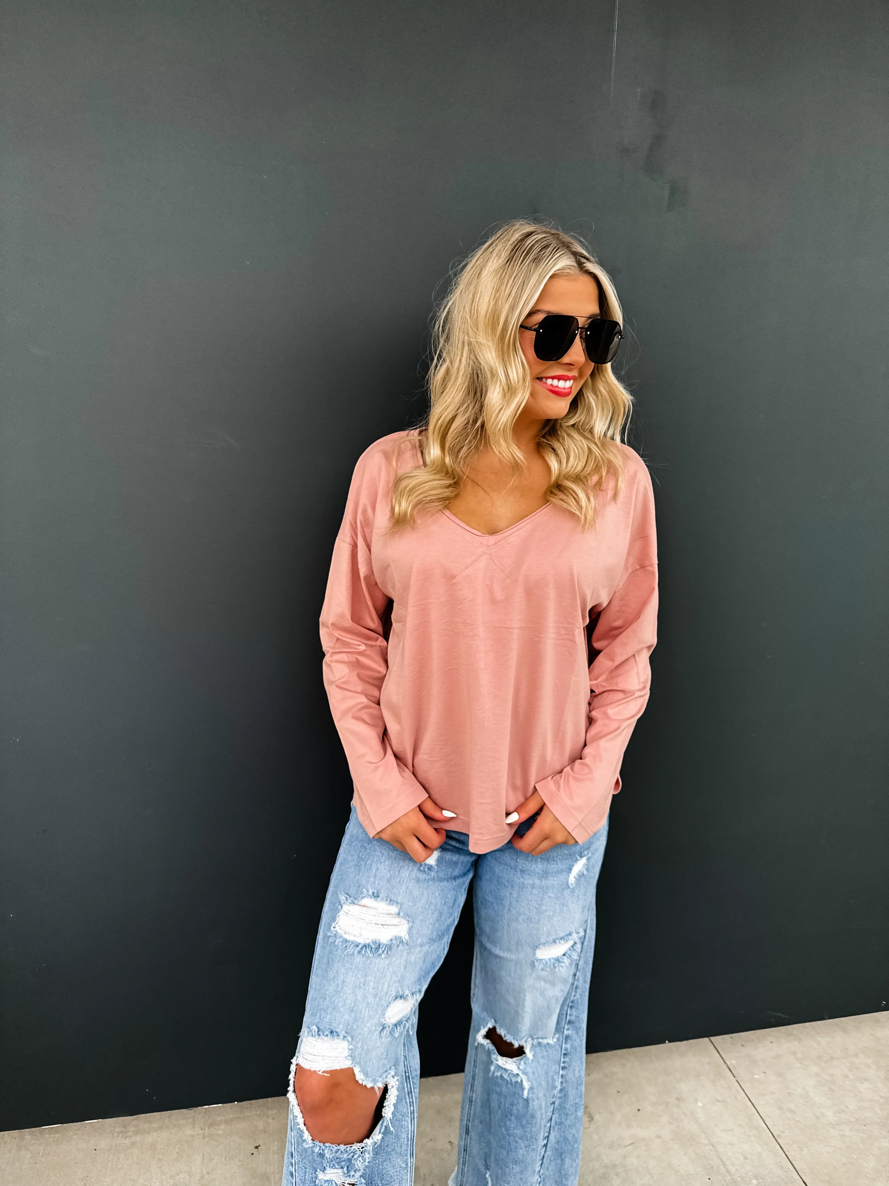 PREORDER: Parker Basic Washed Tee in Six Colors - Image 11