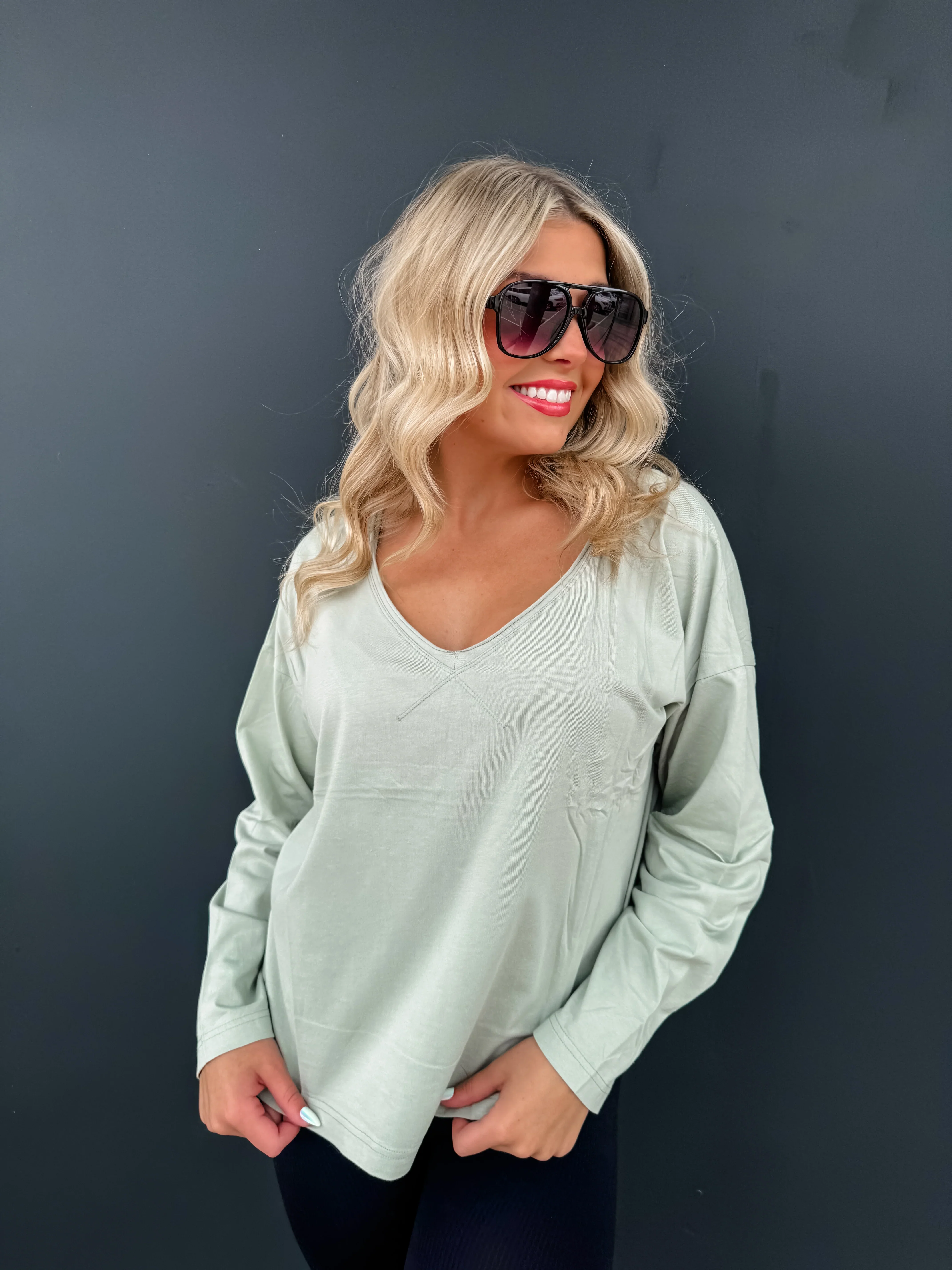 PREORDER: Parker Basic Washed Tee in Six Colors - Image 21