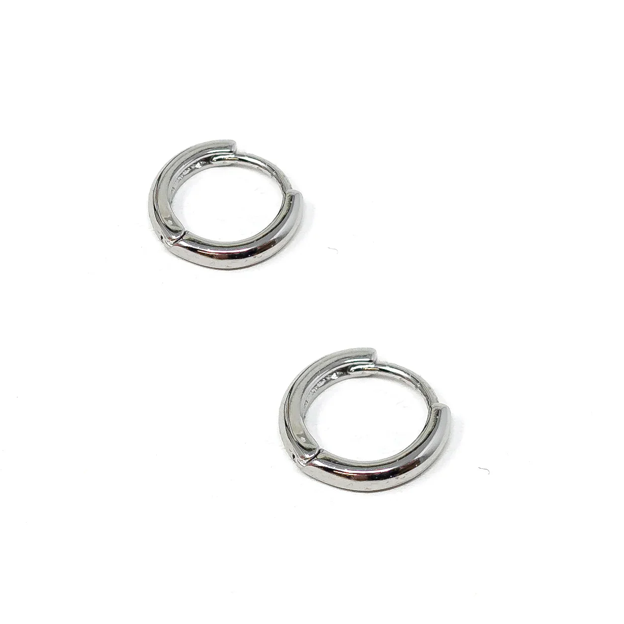 PREORDER: Pearl Charm Huggies in Two Colors - Image 3