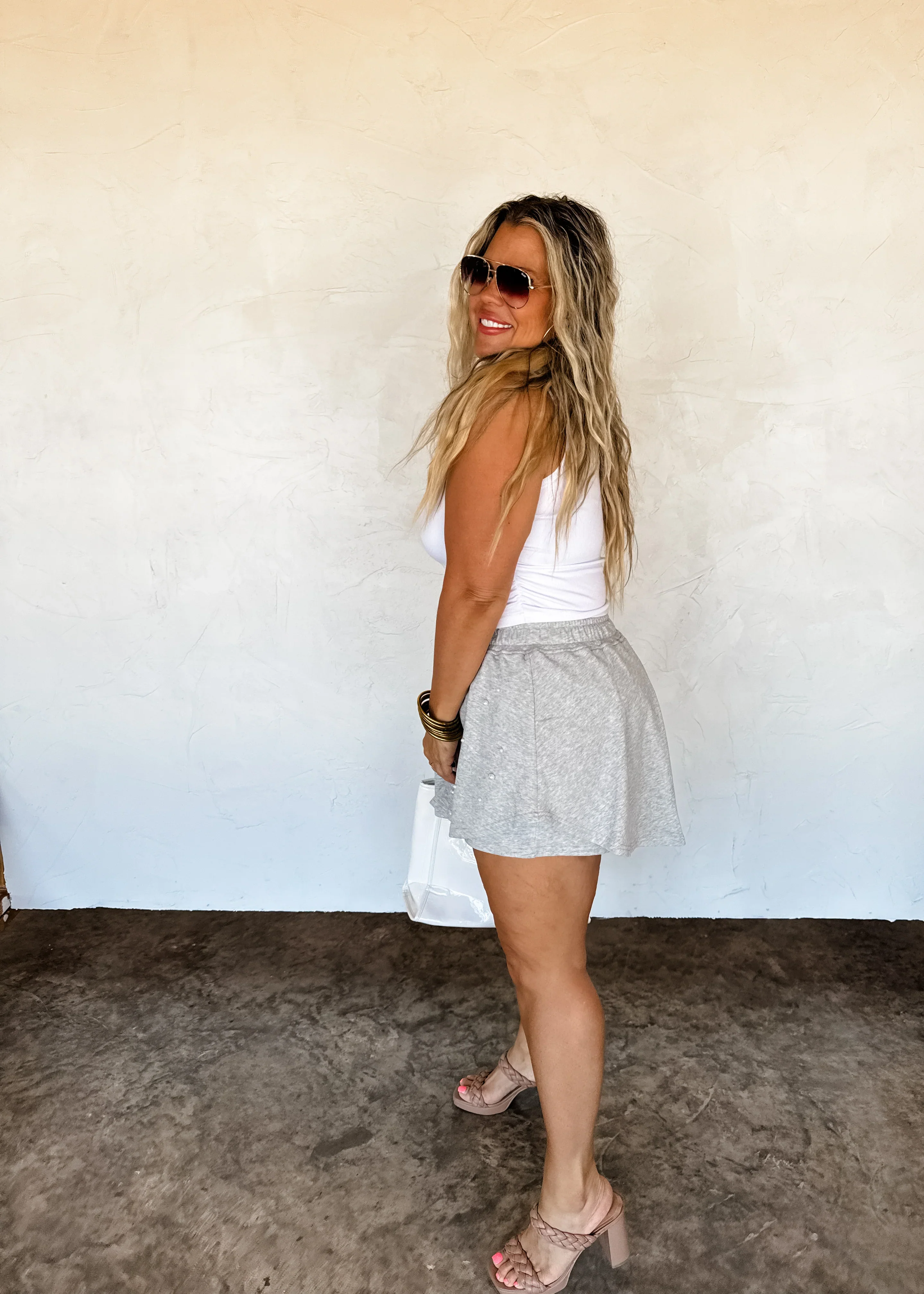 PREORDER: Pretty In Pearls Skort in Four Colors - Image 19