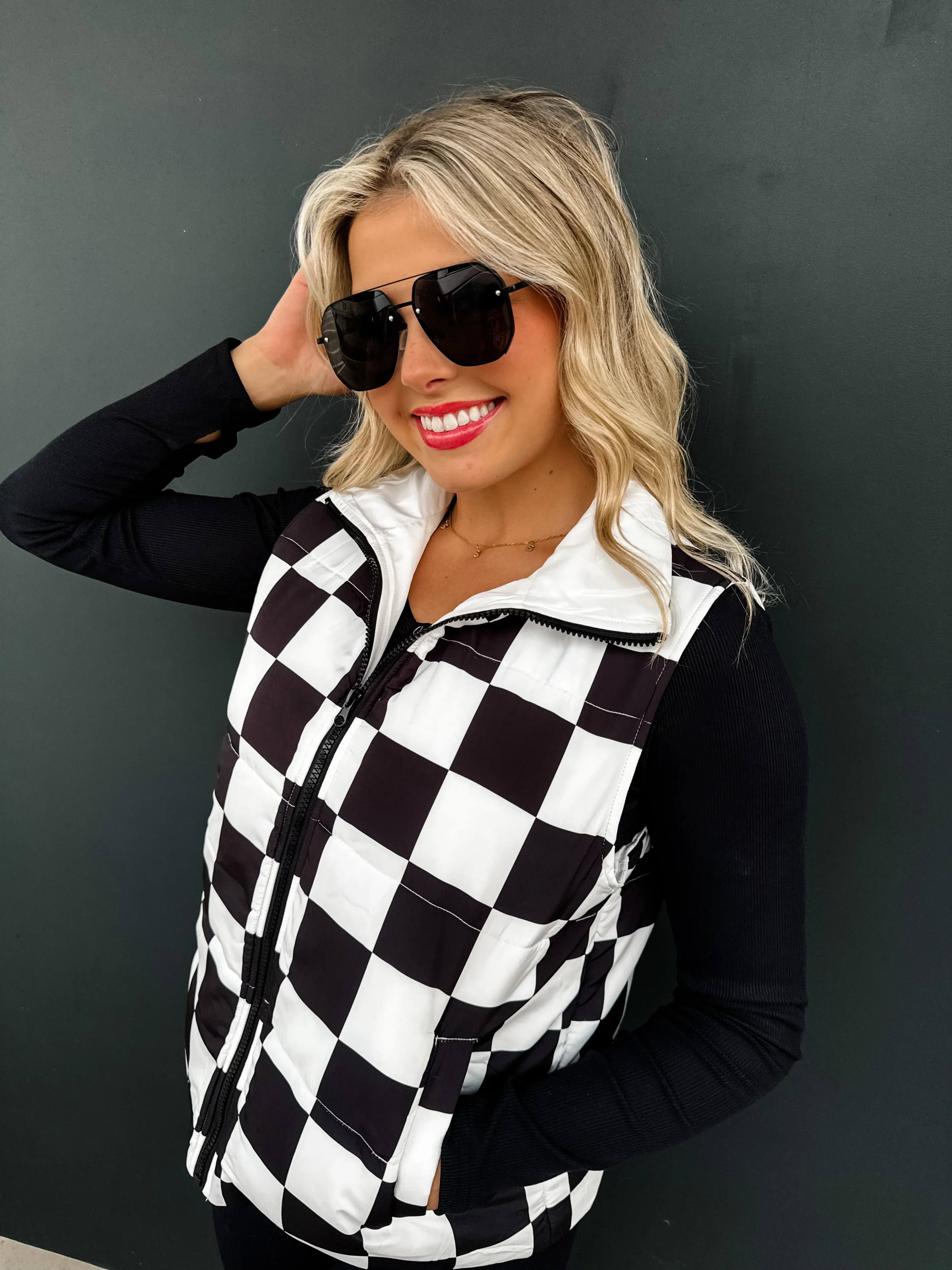 Puffer Vest in Two Prints - RTS - Image 2