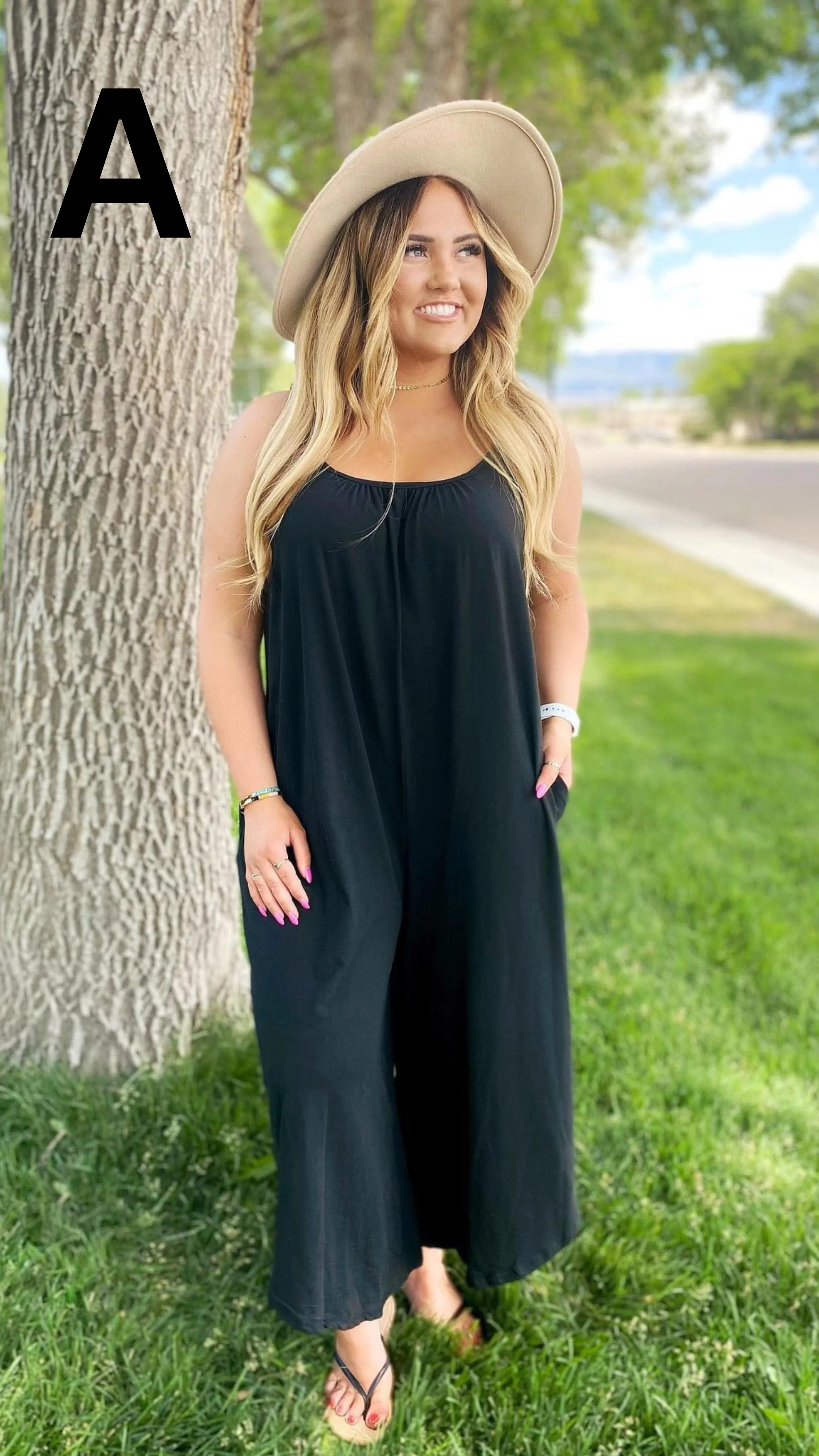 Relaxed Fit Jumpsuit in Assorted Prints - RTS