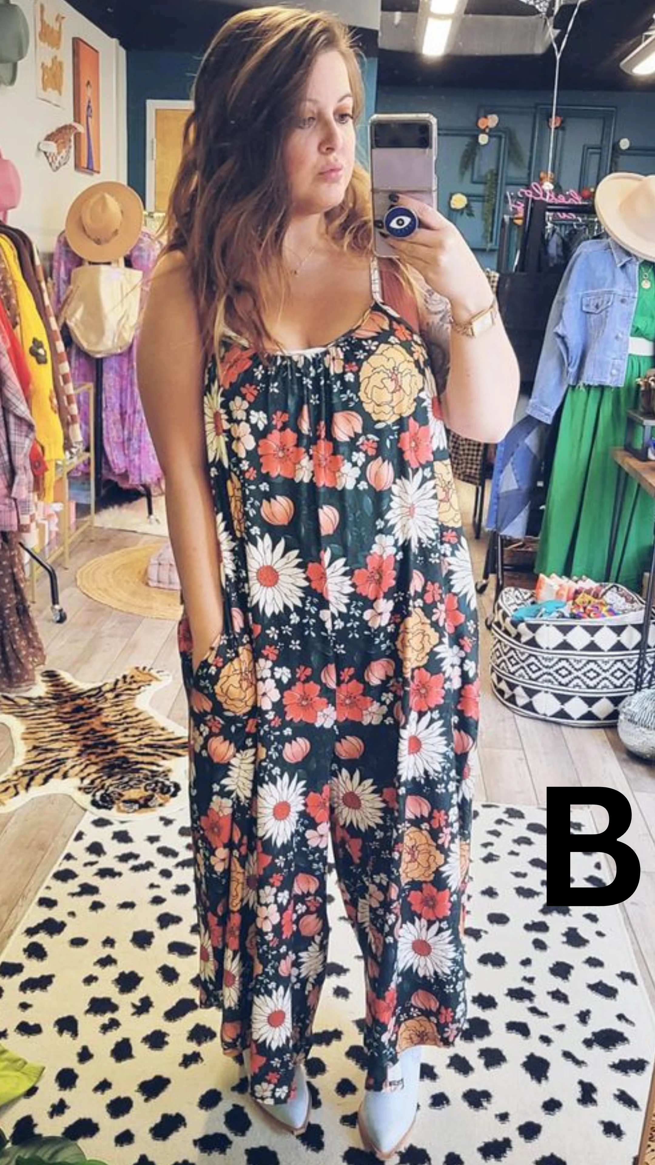 Relaxed Fit Jumpsuit in Assorted Prints - RTS - Image 2