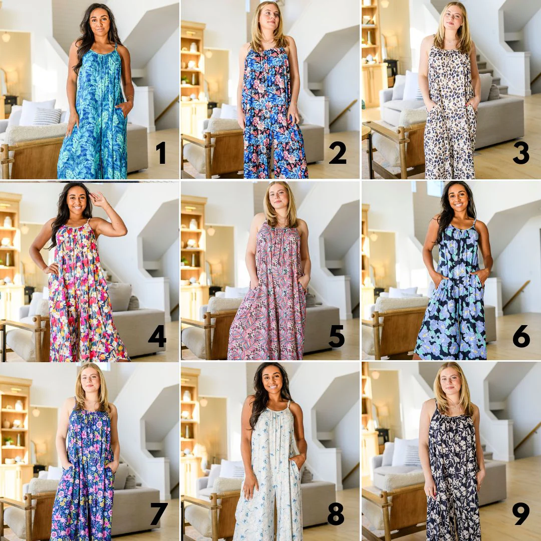 Relaxed Fit Jumpsuit in Assorted Prints - Image 2