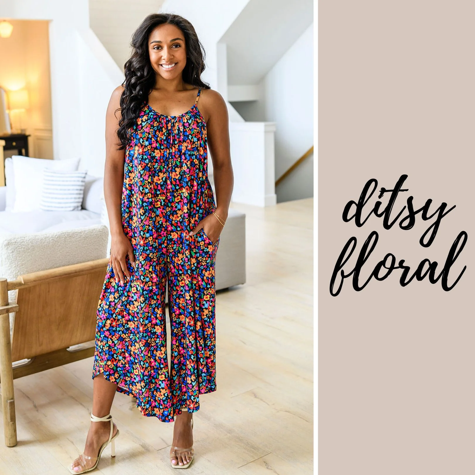 PREORDER: Relaxed Fit Jumpsuit in Assorted Prints - Image 16