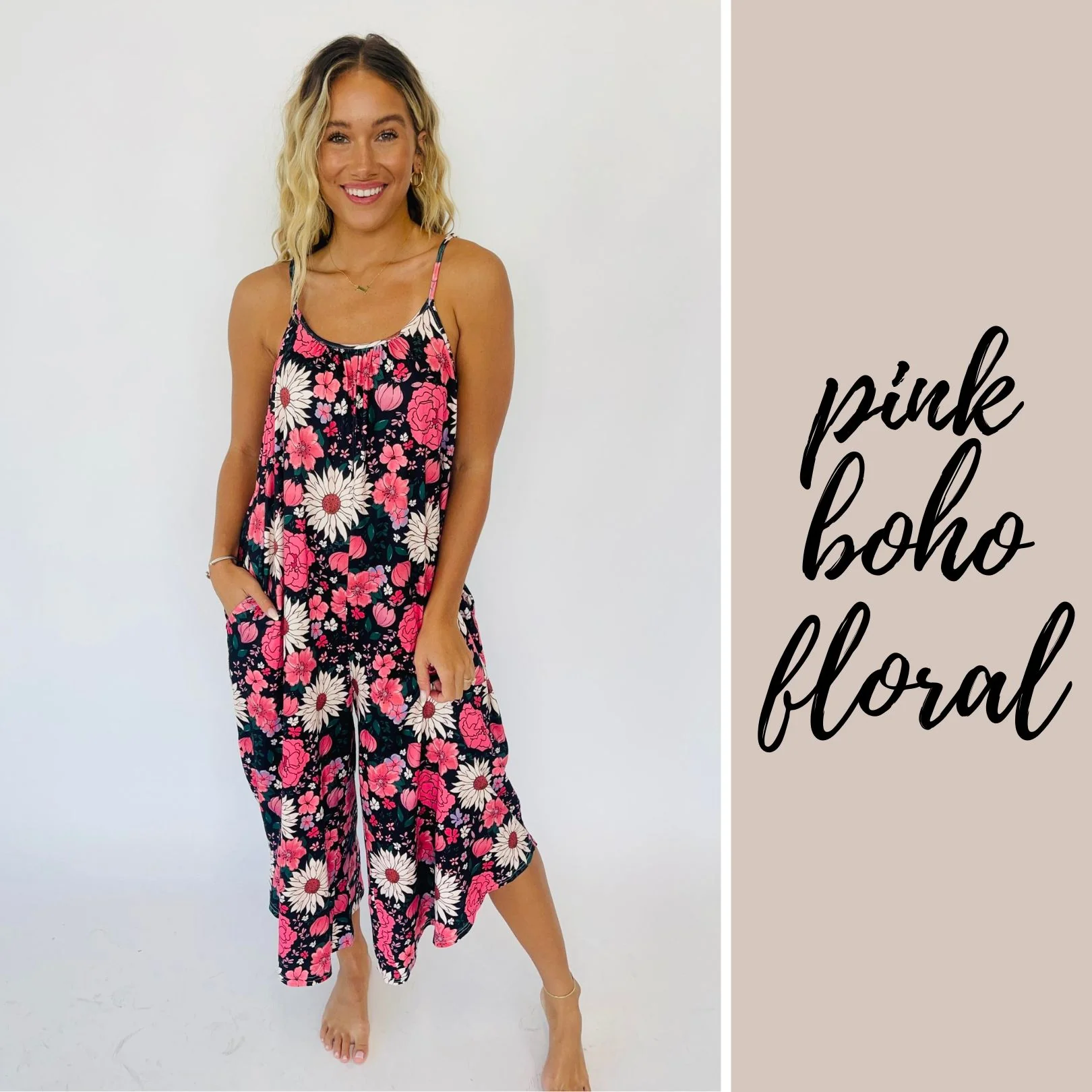 PREORDER: Relaxed Fit Jumpsuit in Assorted Prints - Image 17