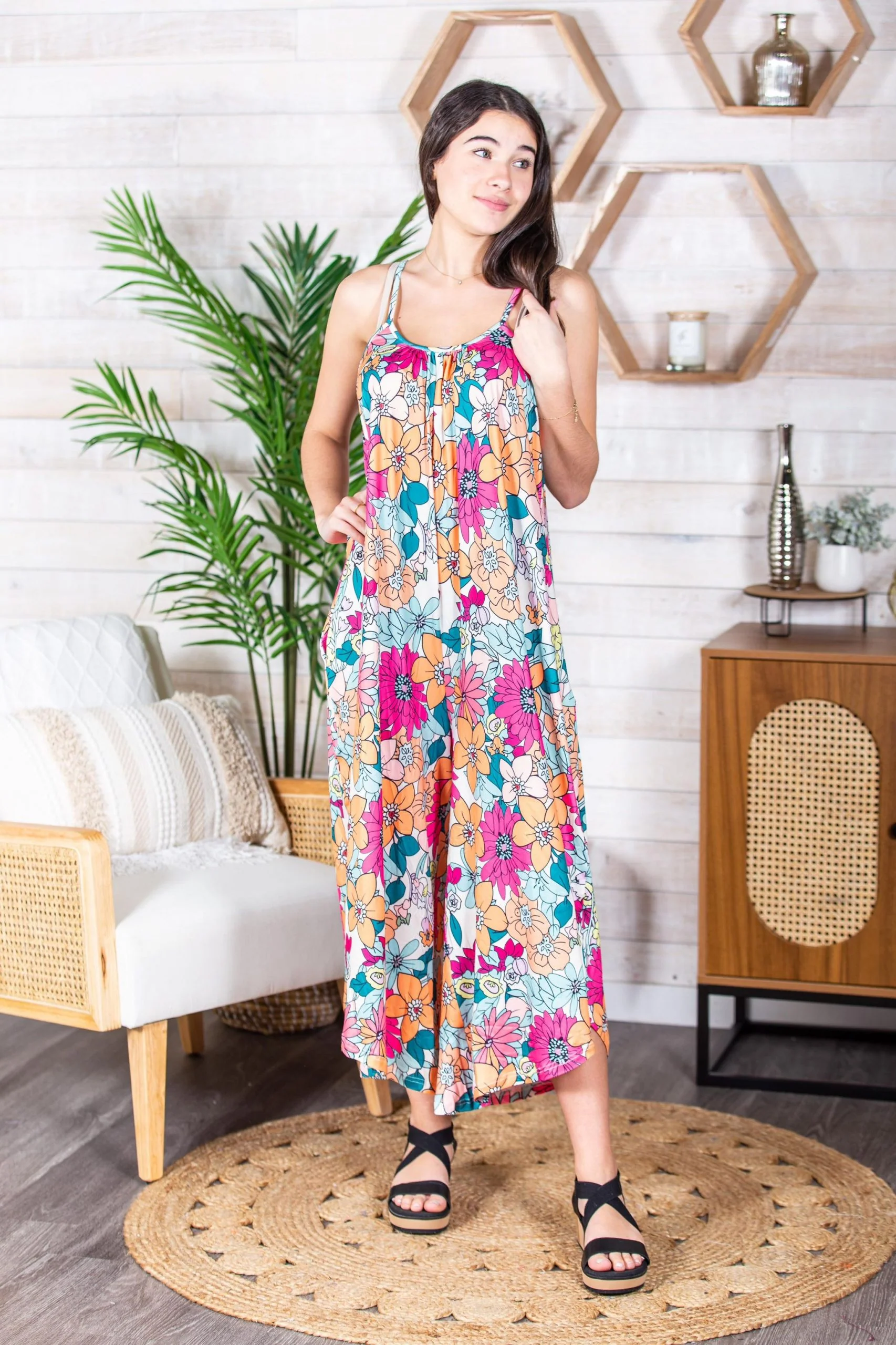Relaxed Fit Jumpsuit in Assorted Prints - RTS - Image 9