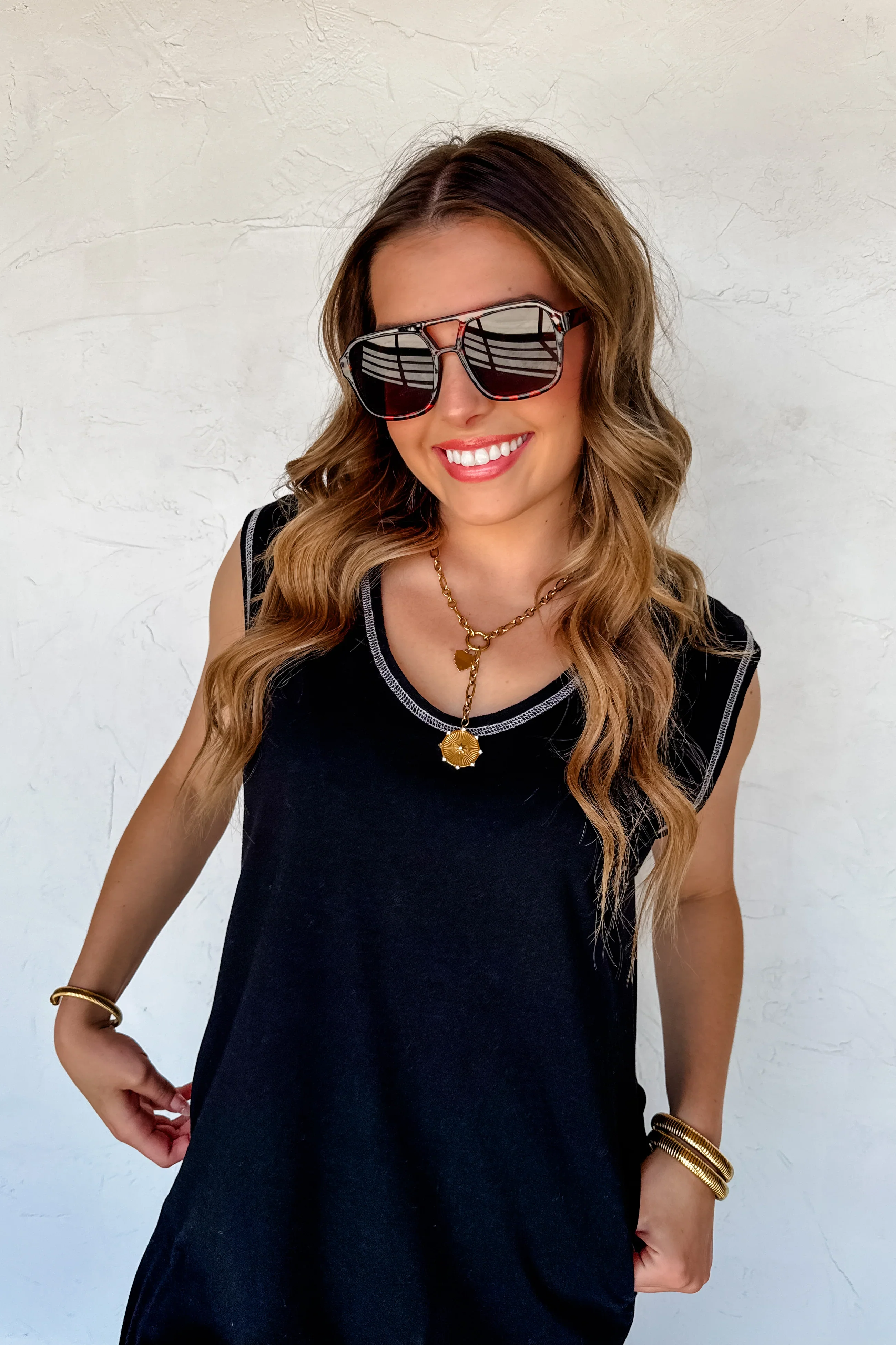 PREORDER: Relaxed Summer Split Hem Dress - Image 7