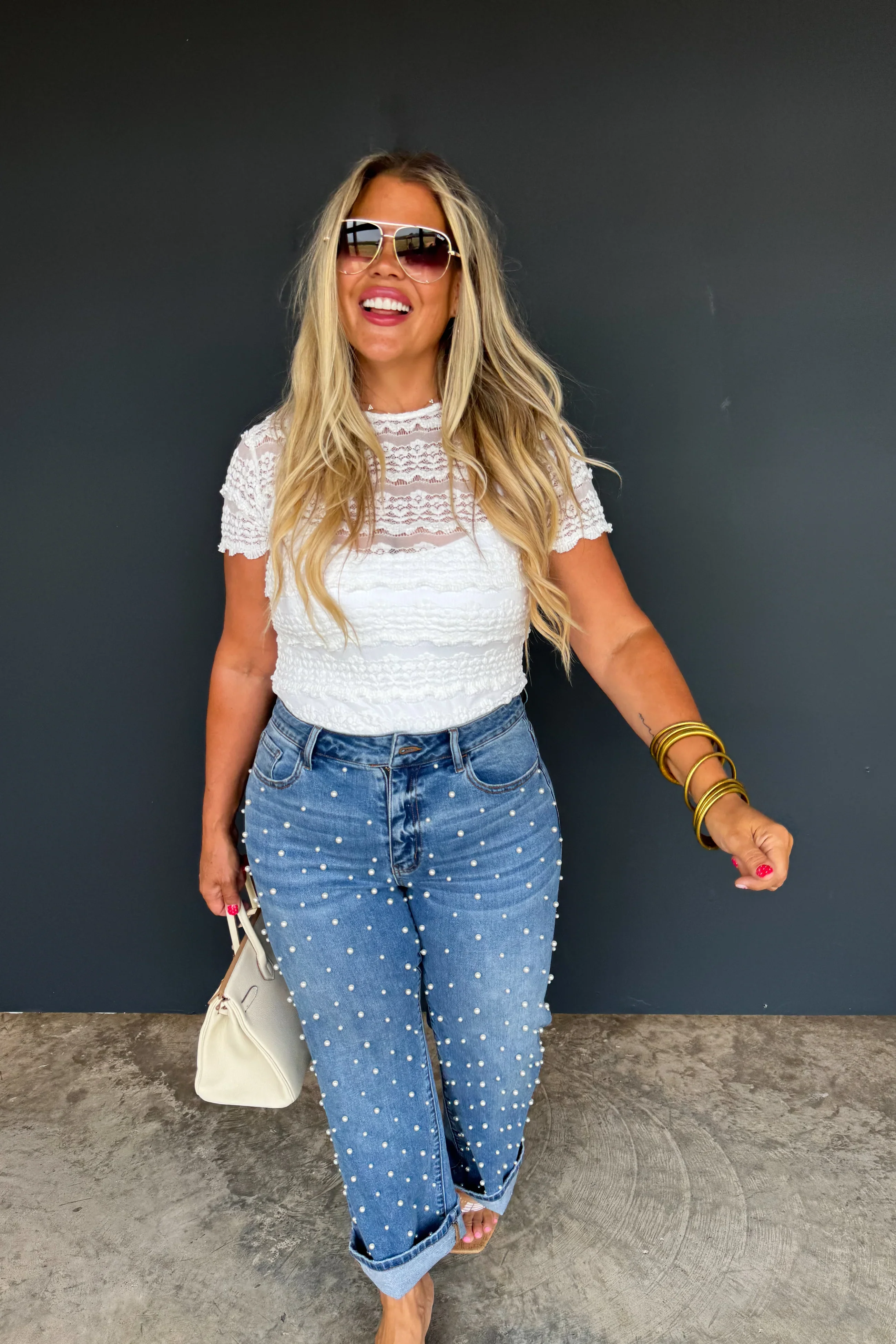 PREORDER: Rosalie Lace Top - Image 5