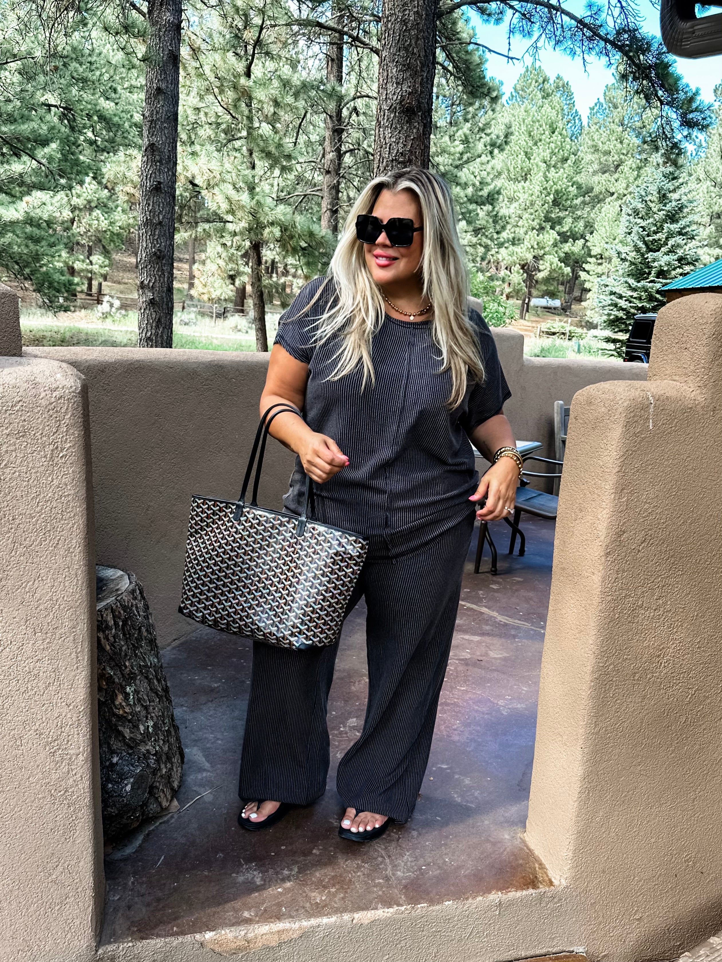 PREORDER: Sophia Ribbed Pants in Four Colors - Image 10