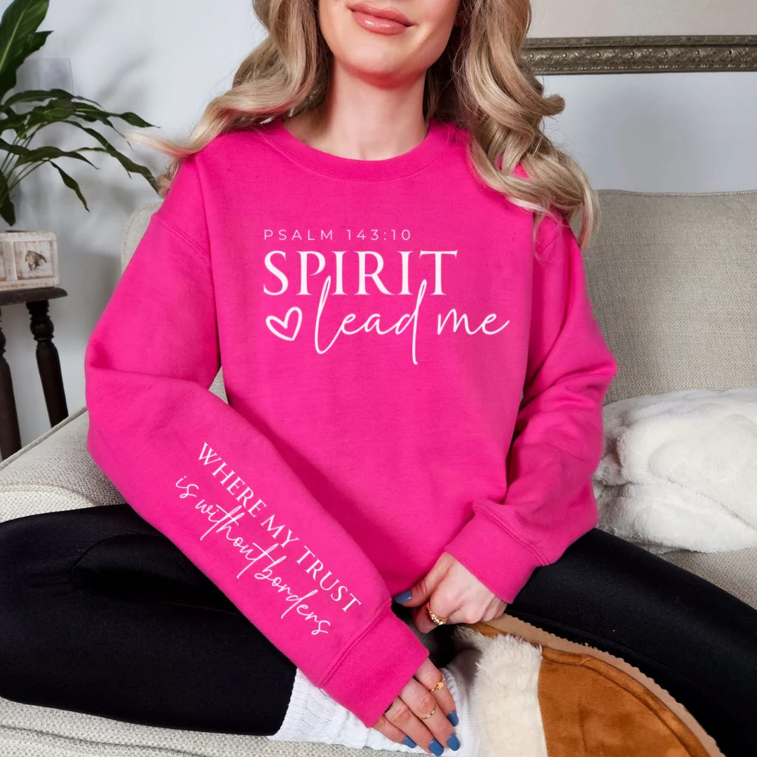 Spirit Lead Me Graphic Sweatshirt in Four Colors - Image 3