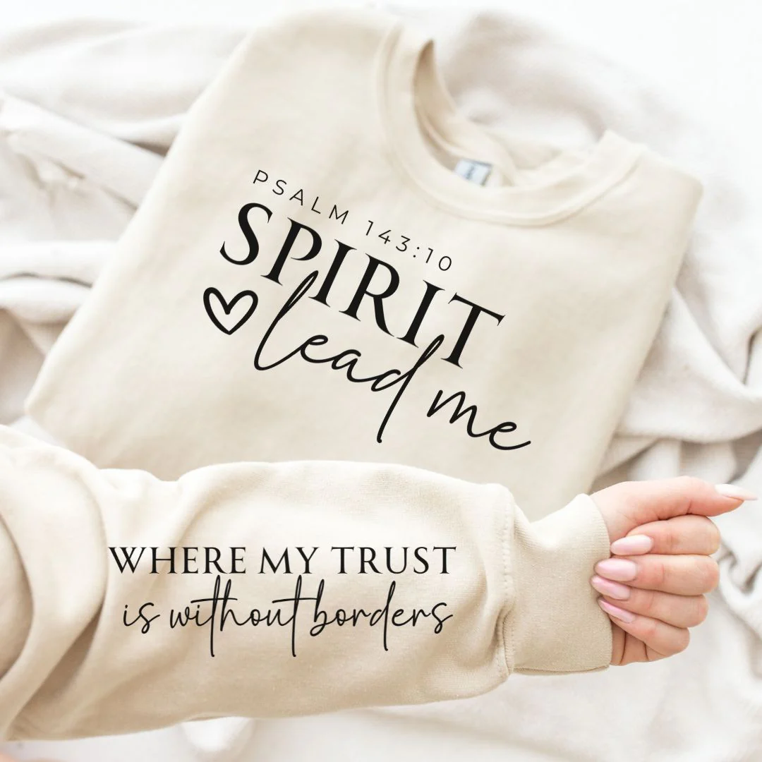 Spirit Lead Me Graphic Sweatshirt in Four Colors - Image 4