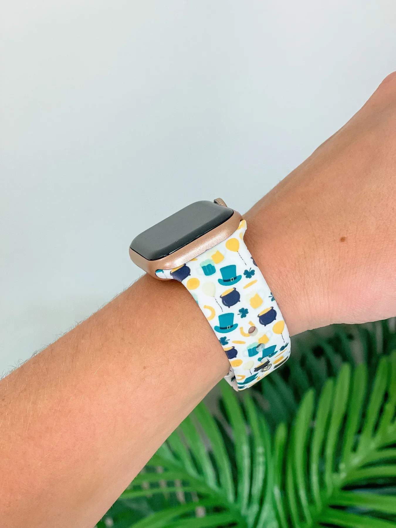 PREORDER: St. Patrick's Scene Printed Silicone Smart Watch Band - Image 2