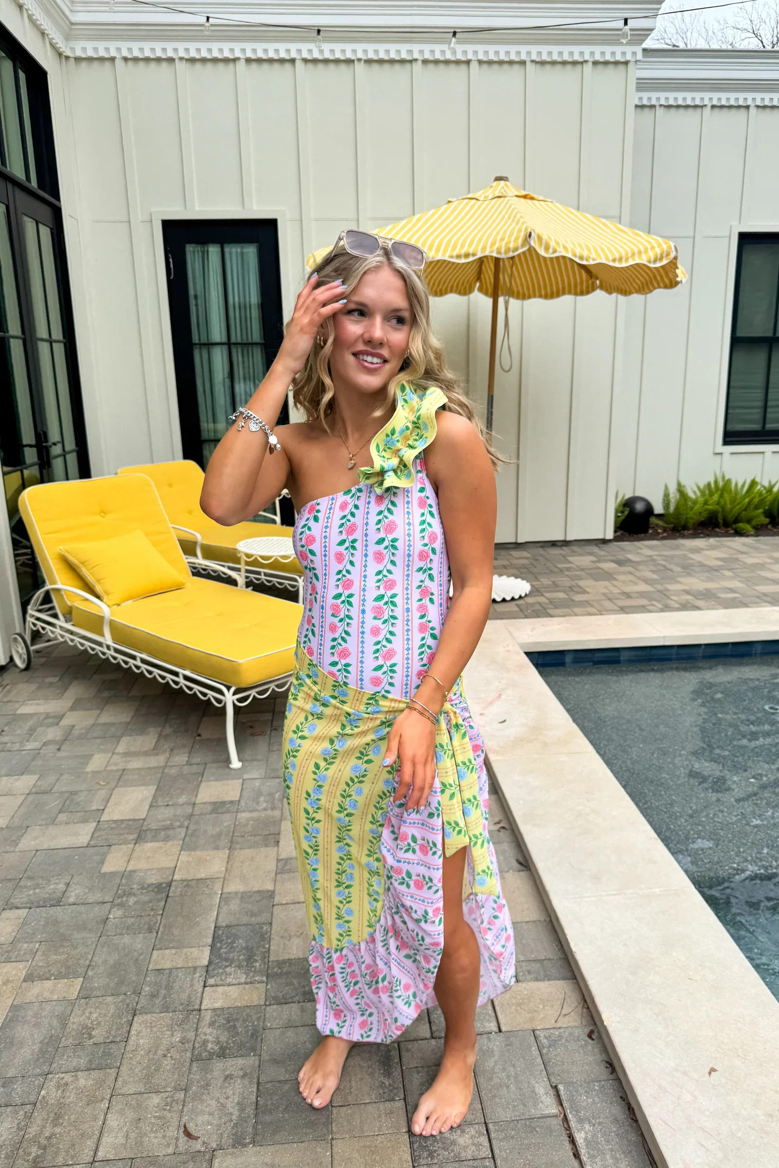 PREORDER: Sunset Floral Swim Set - Image 3
