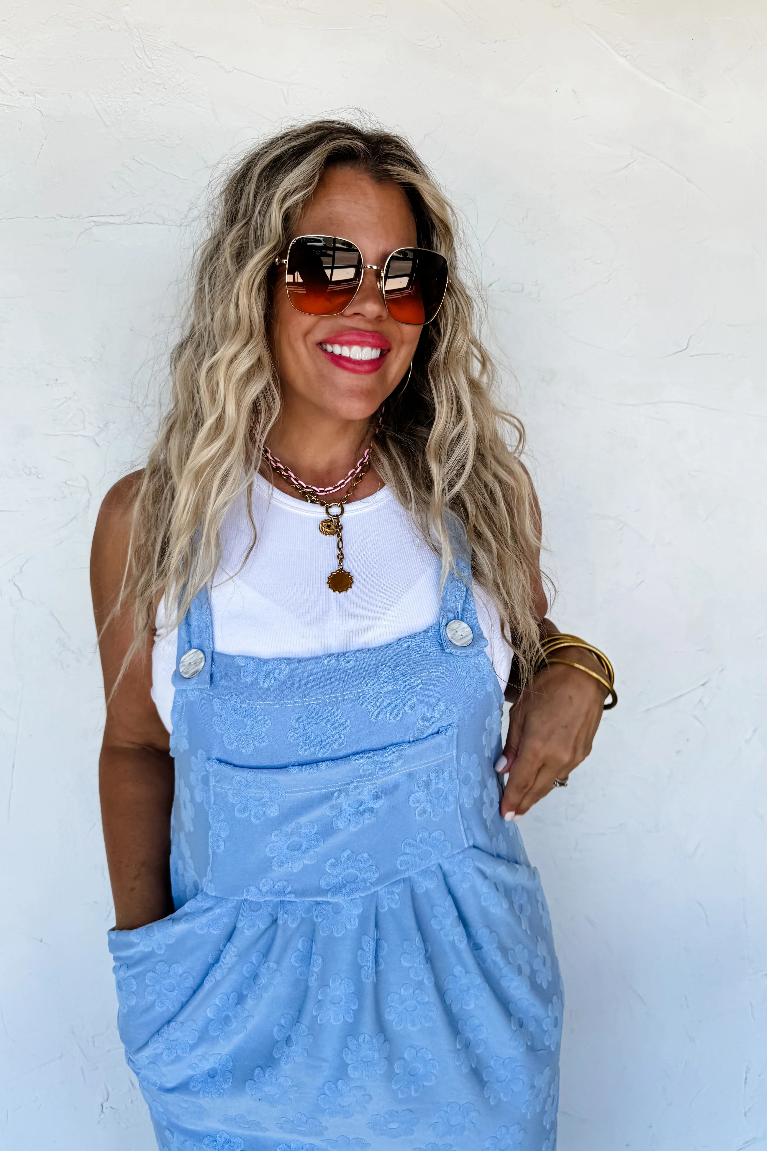 PREORDER: Sunshine & Daisies Overall Dress - **Limited Qtys** - Image 14