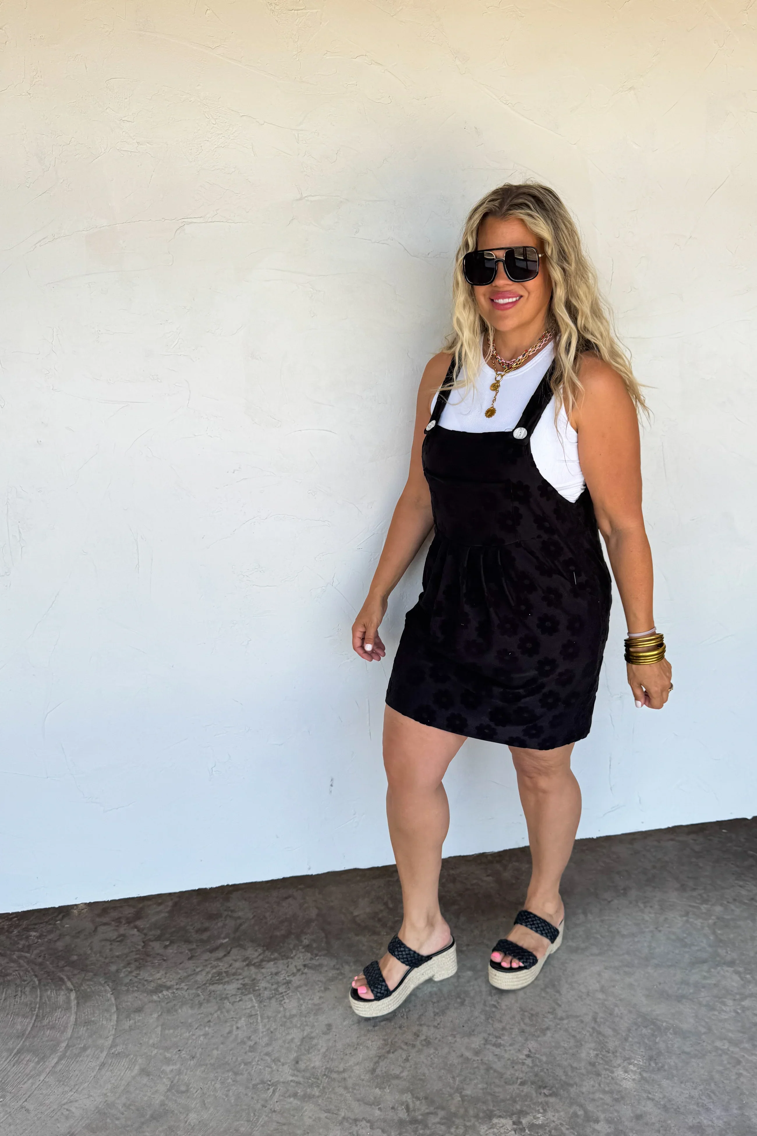 PREORDER: Sunshine & Daisies Overall Dress - **Limited Qtys** - Image 5