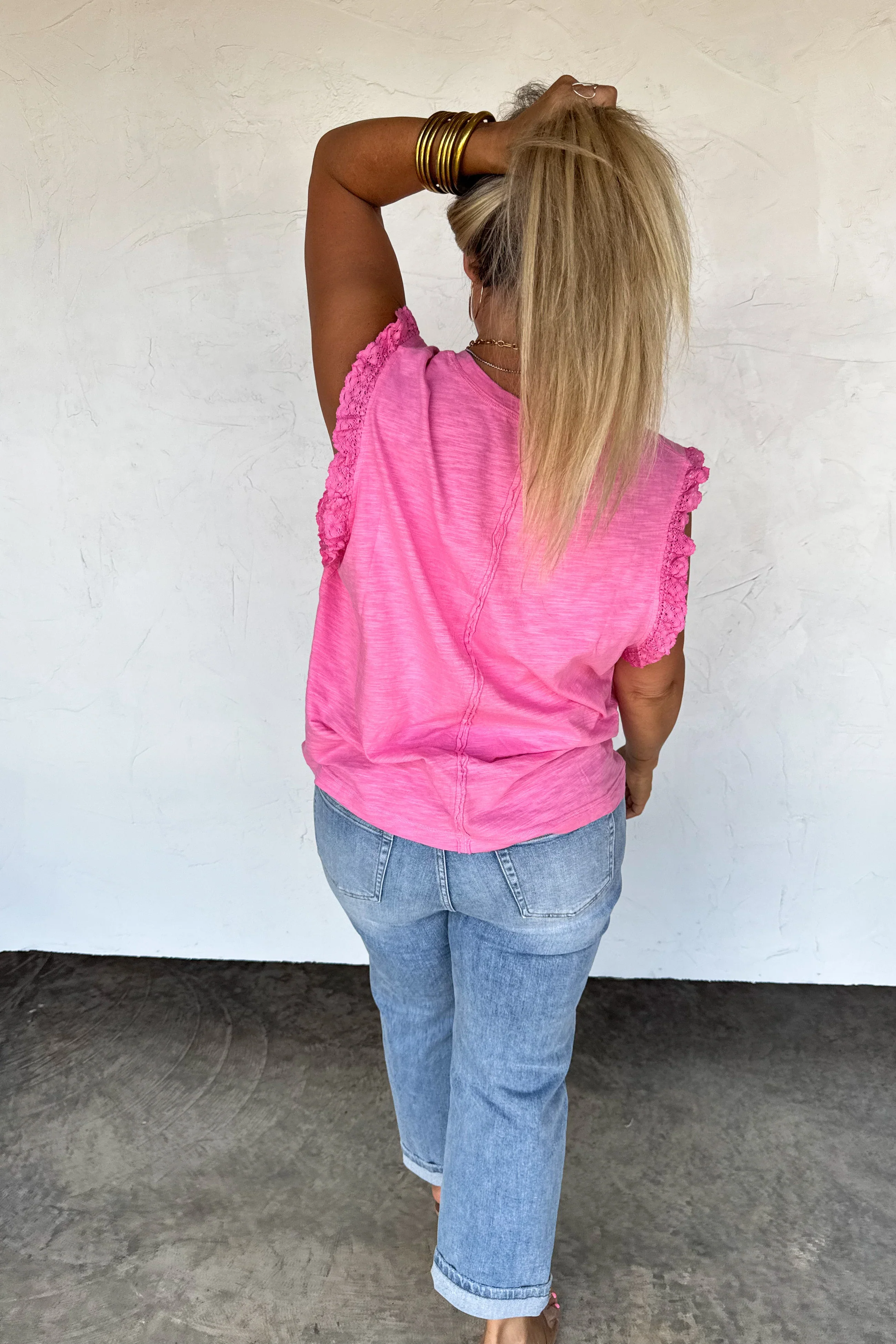 PREORDER: Sweet Lace Days Tee - Image 11