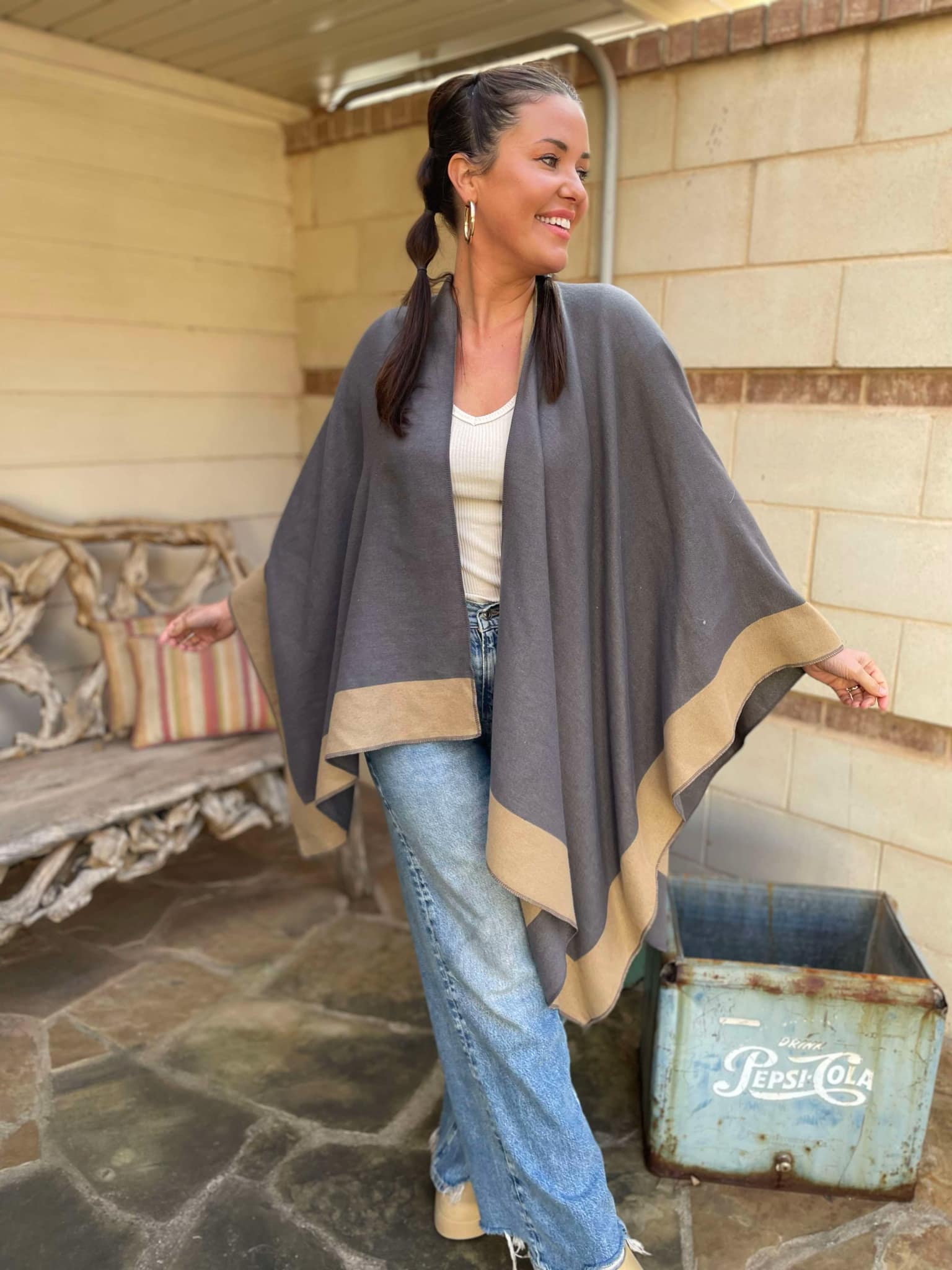 PREORDER: This Time Around Shawl Wrap - Image 2