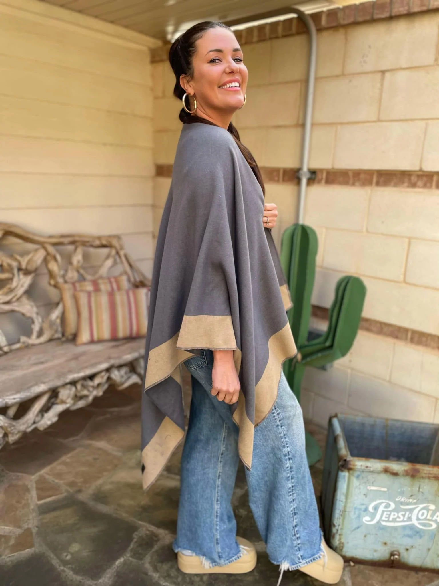 PREORDER: This Time Around Shawl Wrap - Image 3