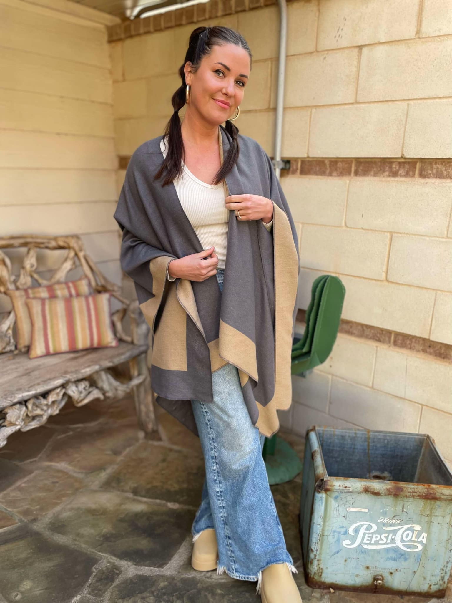 PREORDER: This Time Around Shawl Wrap - Image 4